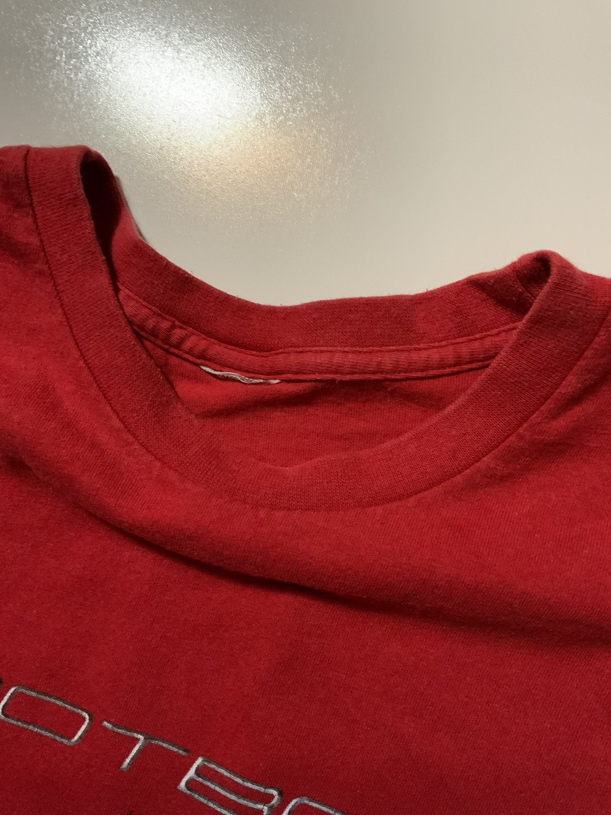 Nike × Vintage Vintage Y2K 2000s Nike Football Center Swoosh Crew T-Shirt Size US L / EU 52-54 / 3 - 5 Thumbnail