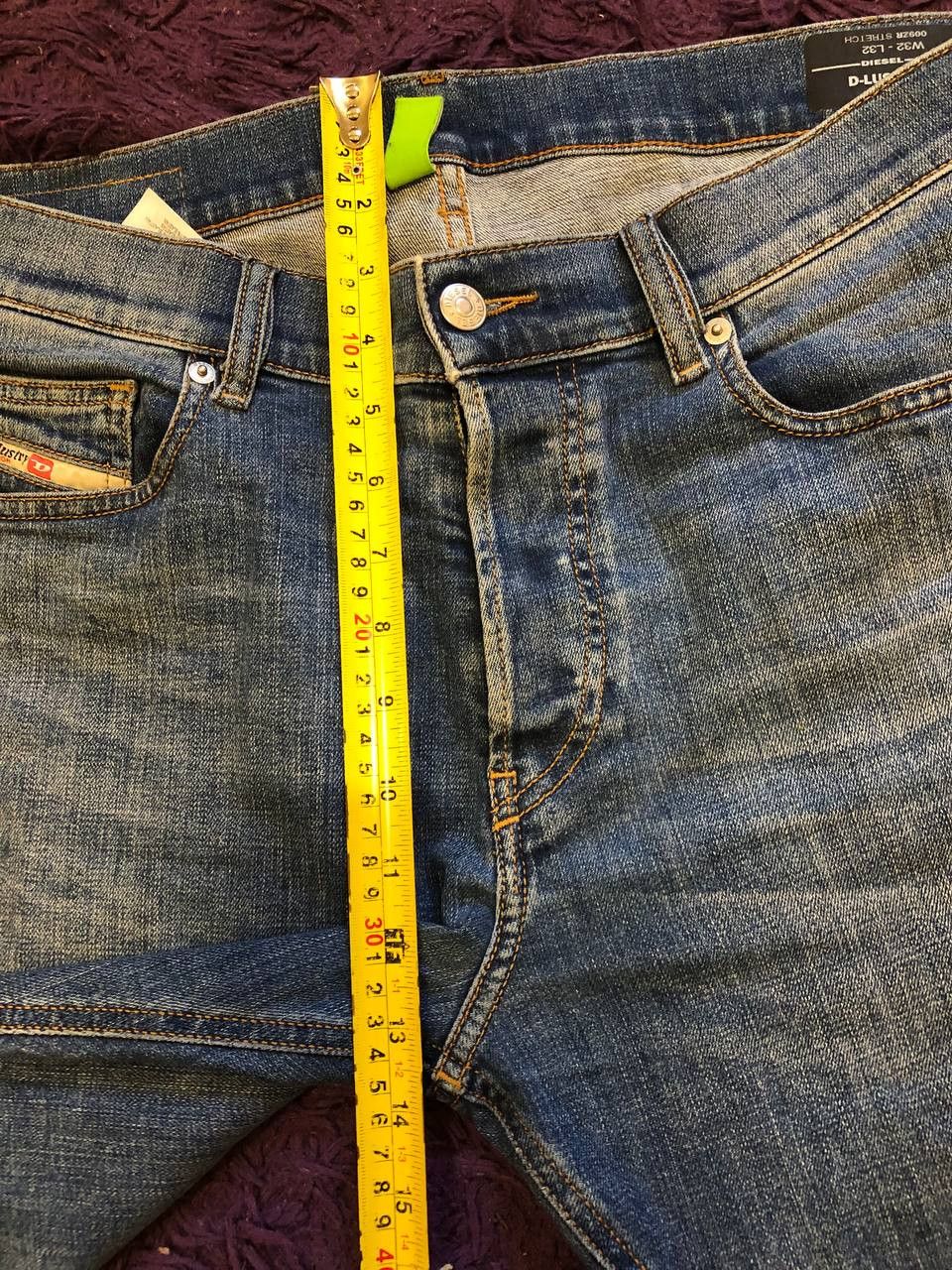 Diesel Diesel D-Luster Slim Denim Jeans Size US 32 / EU 48 - 13 Thumbnail