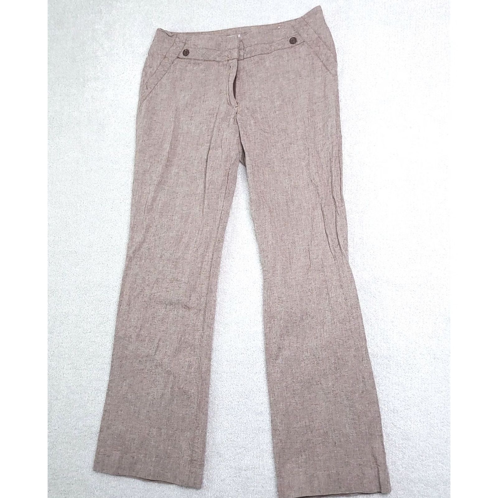 Worthington VINTAGE Worthington Modern Fit Pants Women's 10 Brown Back Pockets Classic Dress Pants Mens? Womens? Size 32" / US 10 / IT 46 - 2 Thumbnail