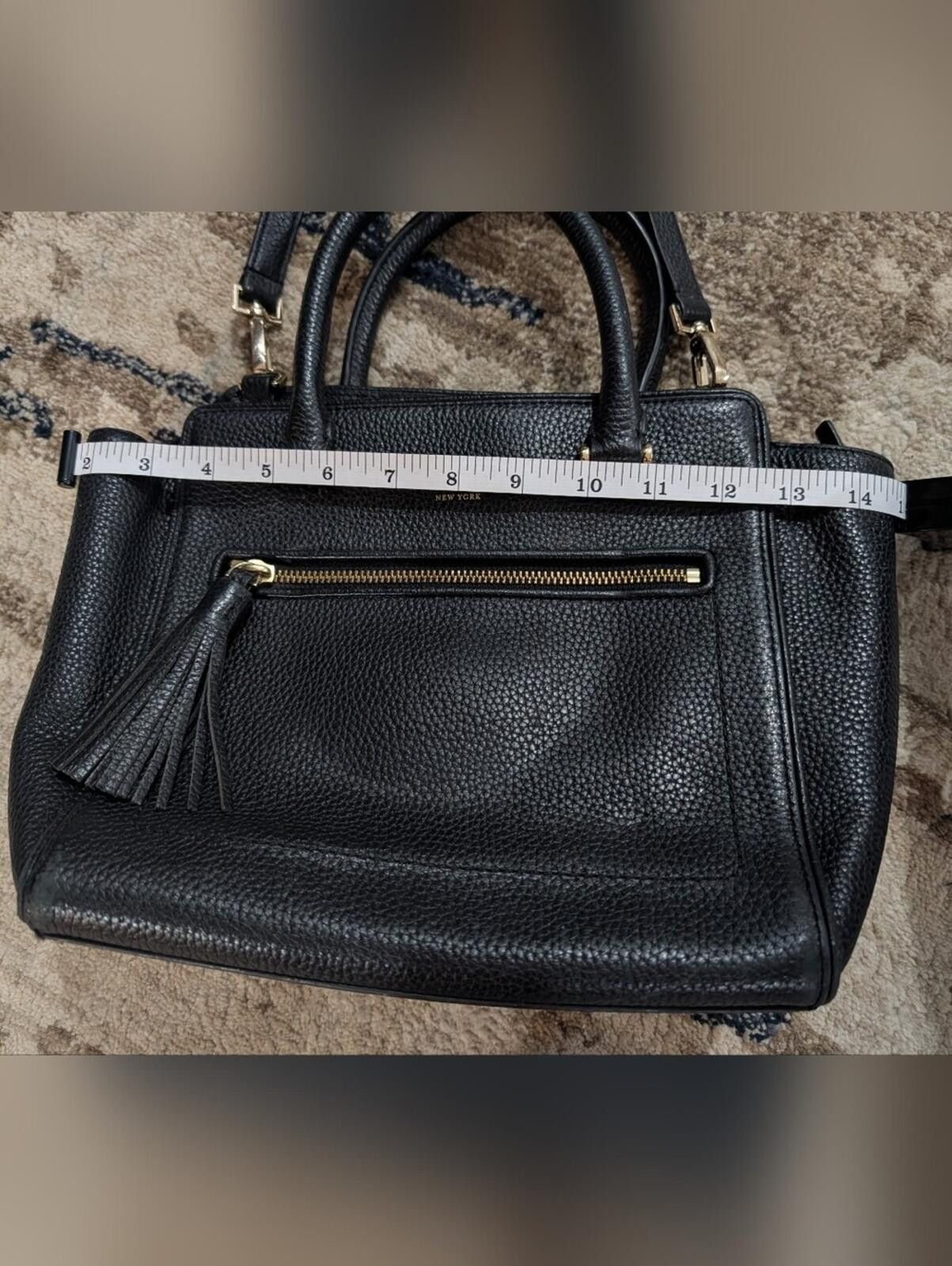 Other Kate Spade Black Leather Tassel Satchel Size ONE SIZE - 11 Thumbnail
