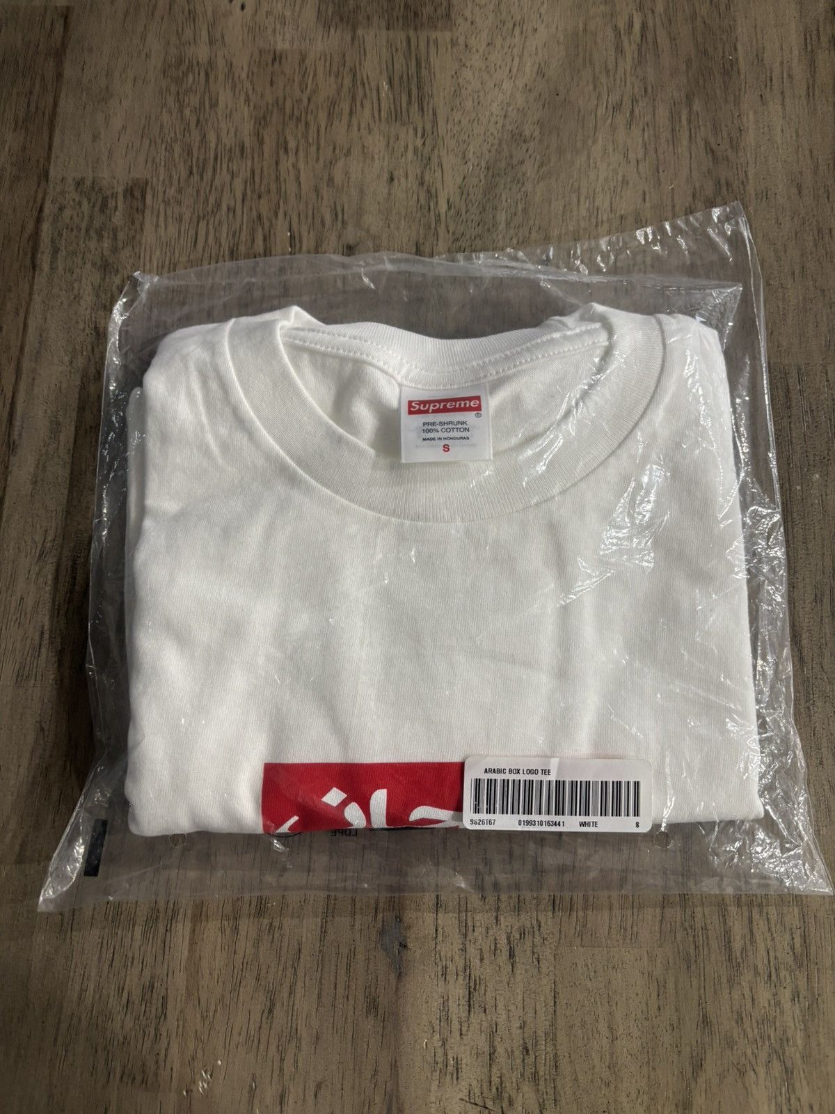 Supreme Arabic Box Logo 2026 Size US S / EU 44-46 / 1 - 1 Thumbnail