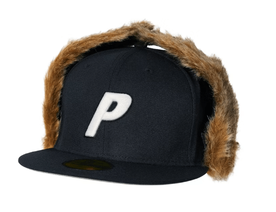 New Era × Palace Palace New Era Mask Dogear 59Fifty Navy 7 7/8 Fur Size ONE SIZE - 3 Thumbnail