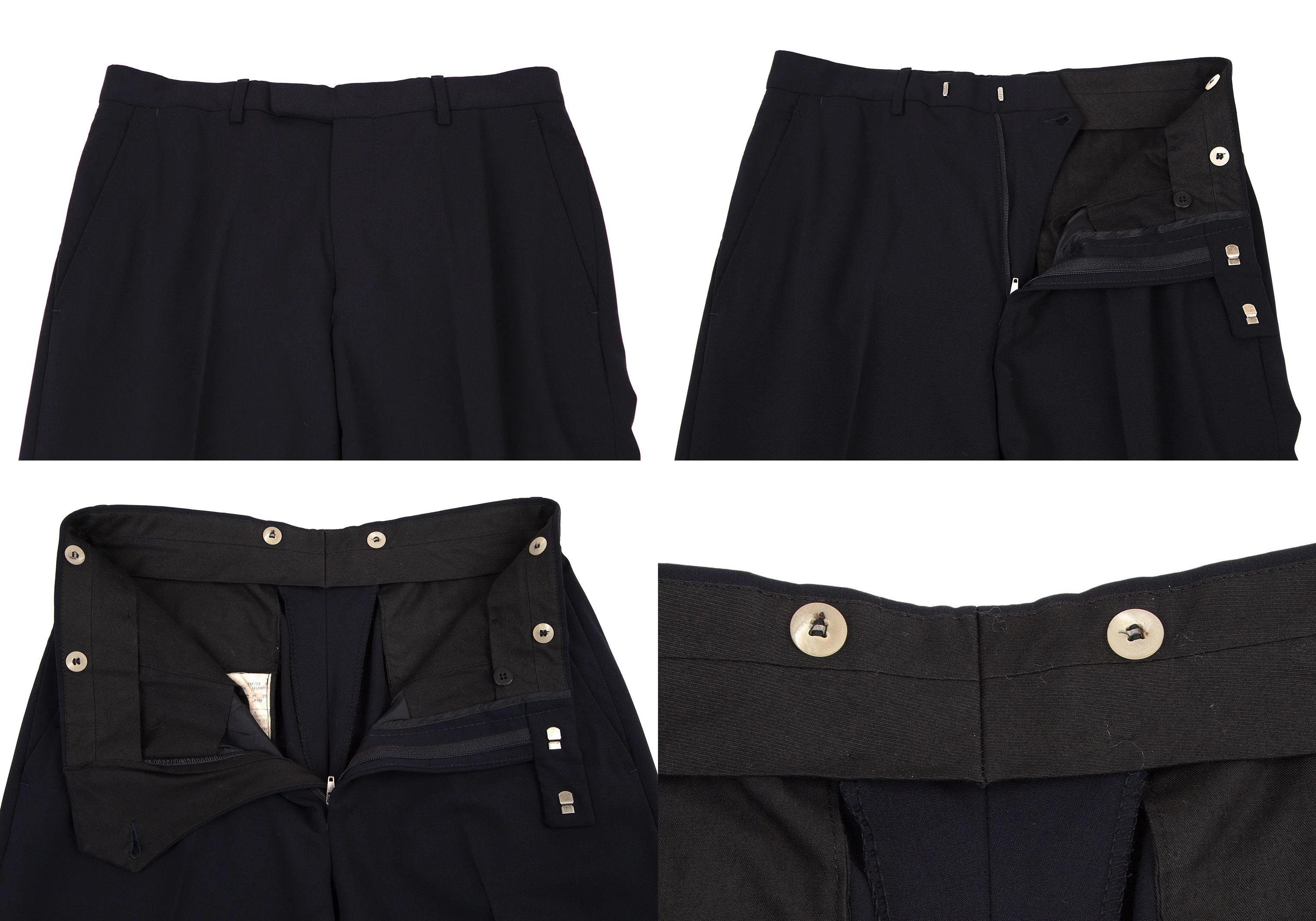 Gucci Stretch Wool Change Pocket Suit in Navy, Size 46 Size US S / EU 44-46 / 1 - 13 Thumbnail