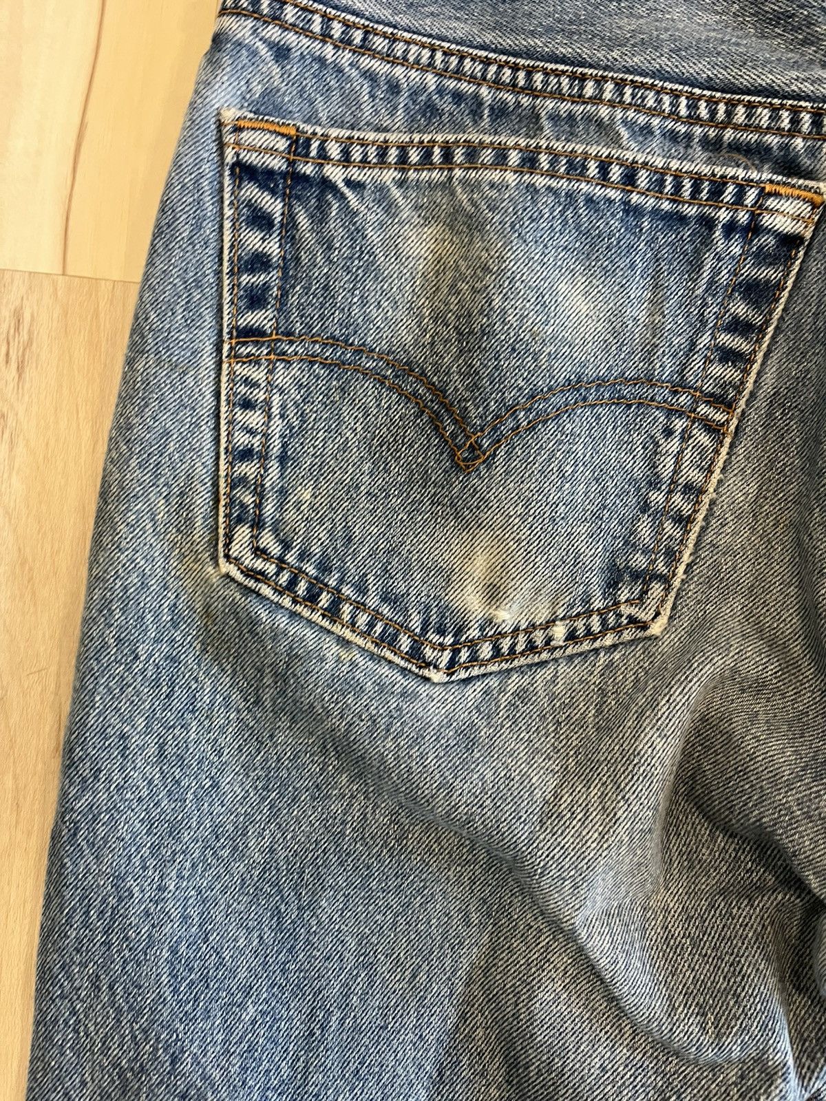 Levi's × Vintage 90s Levi’s 501 made in USA jeans Size US 29 - 7 Thumbnail
