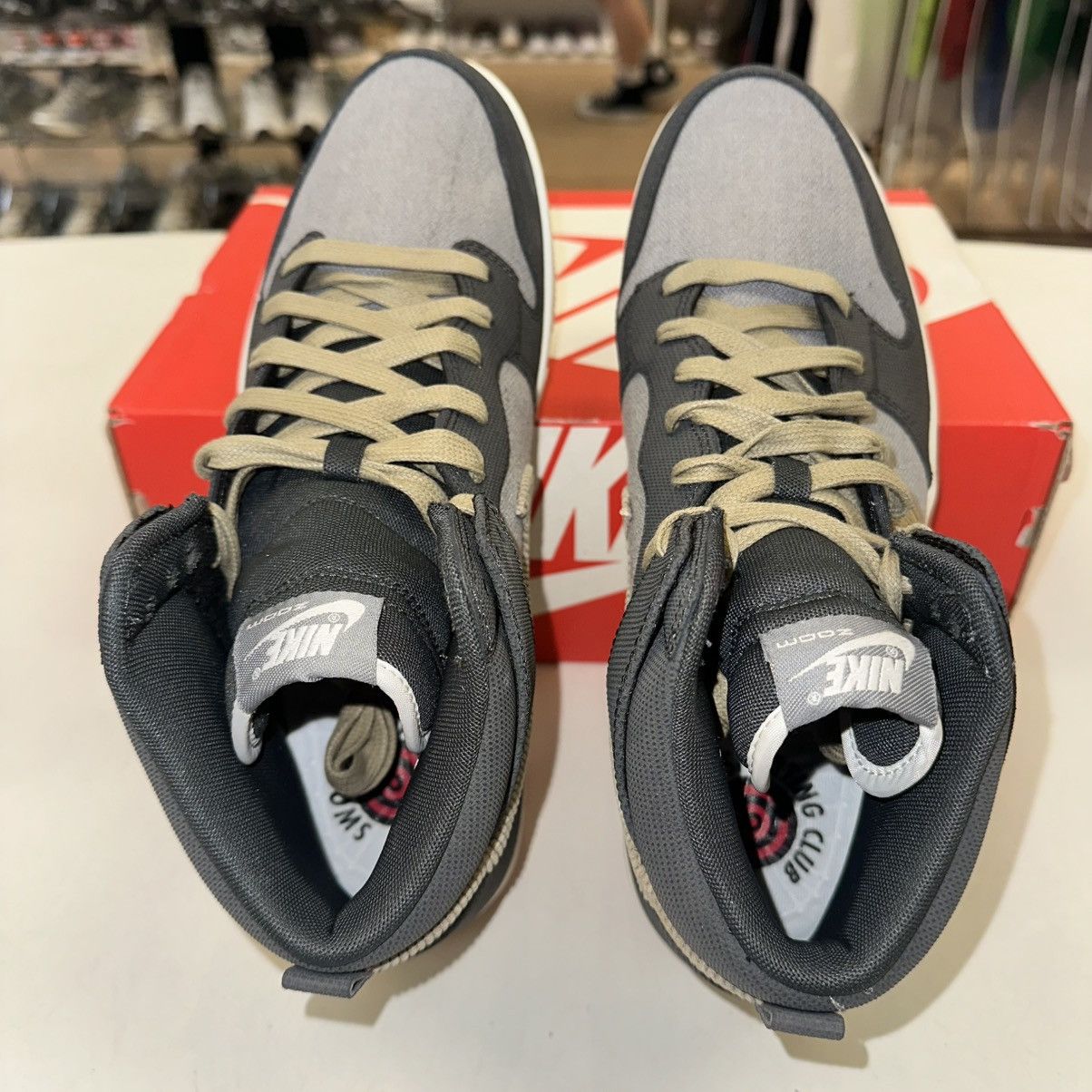 Nike Size 11 - Nike Dunk Comfort Premium Grey - 705433-003 Size US 11 / EU 44 - 3 Thumbnail