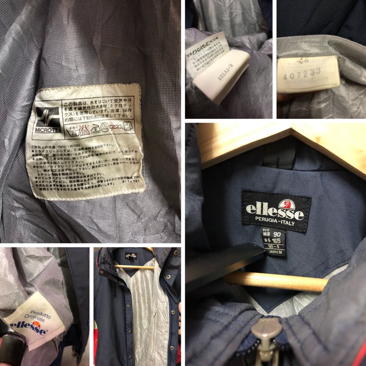Ellesse × Vintage Vintage Light Jacket ELLESSE Size US M / EU 48-50 / 2 - 6 Thumbnail