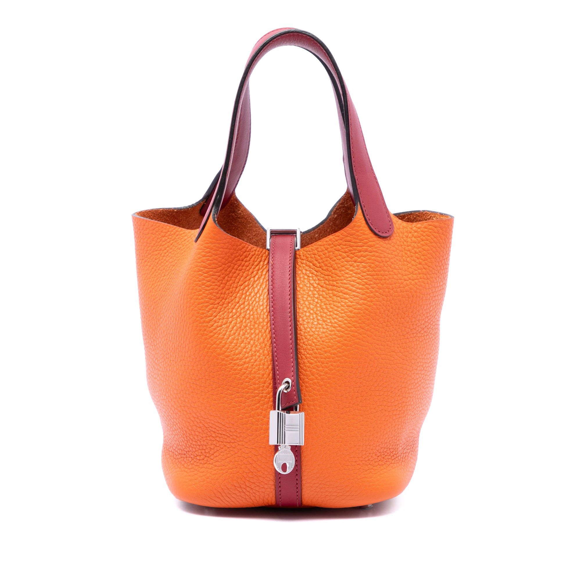 Hermes Bicolor Clemence and Swift Picotin Lock 18 Size ONE SIZE - 1 Thumbnail