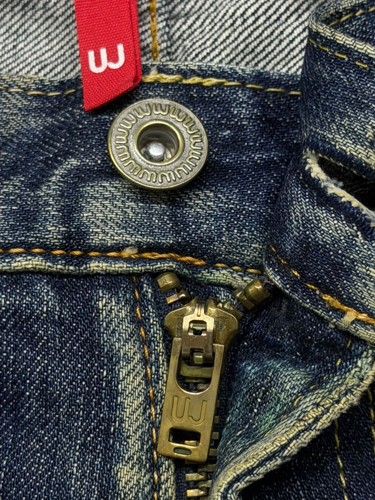 Uniqlo Vintage Uniqlo UJ S-002 Japan Denim Jeans | W34 Size US 34 / EU 50 - 9 Thumbnail