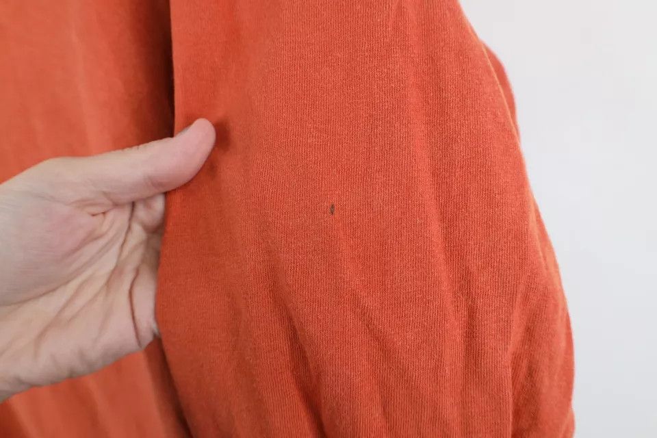 Abercrombie & Fitch × Vintage Vintage 90s Abercrombie & Fitch Long Sleeve T-Shirt Orange Size US L / EU 52-54 / 3 - 3 Thumbnail