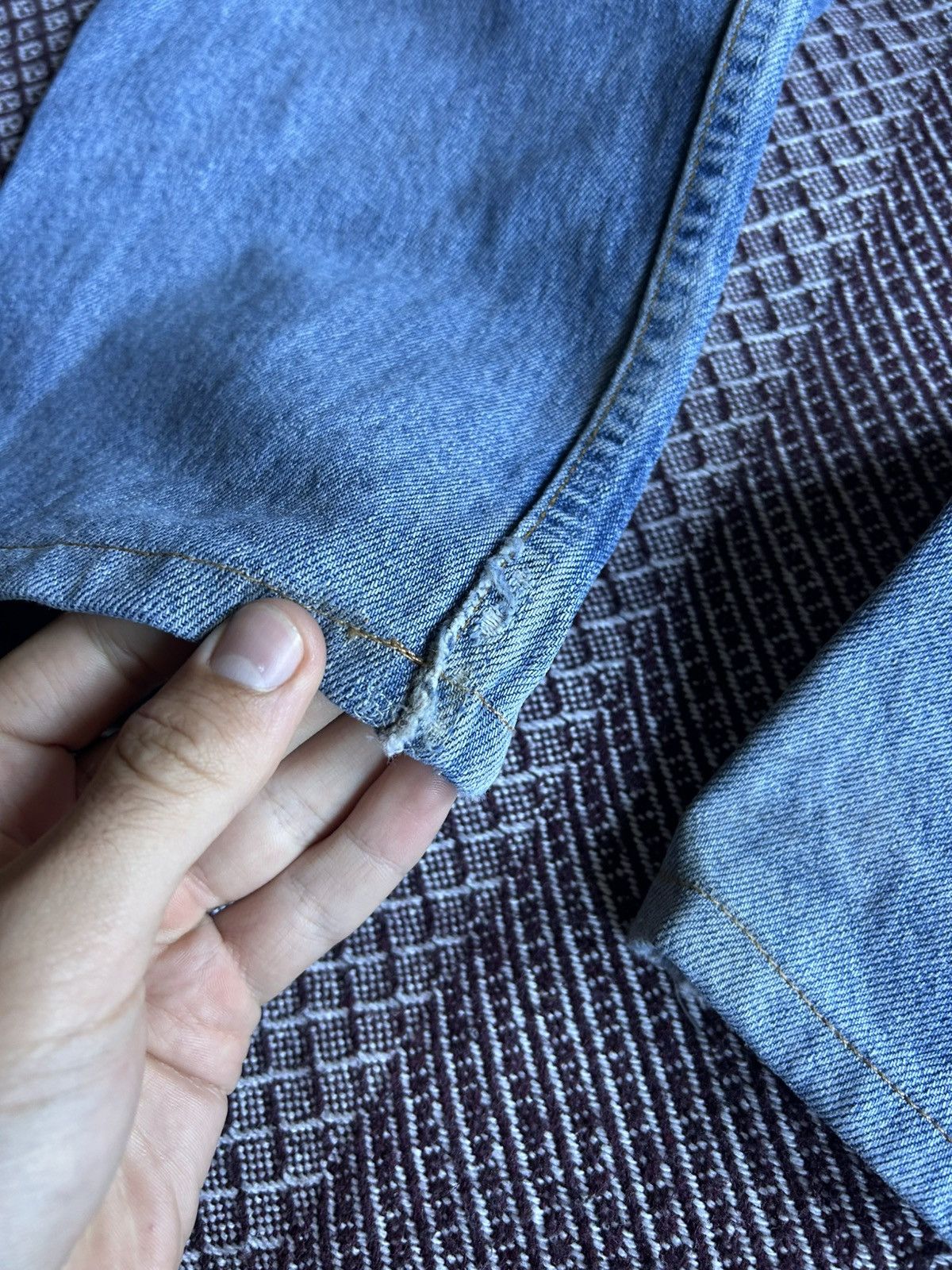 Levi's Vintage 615 Levis Jeans Denim Distressed 90s Streetwear Vibe Size US 33 - 5 Thumbnail