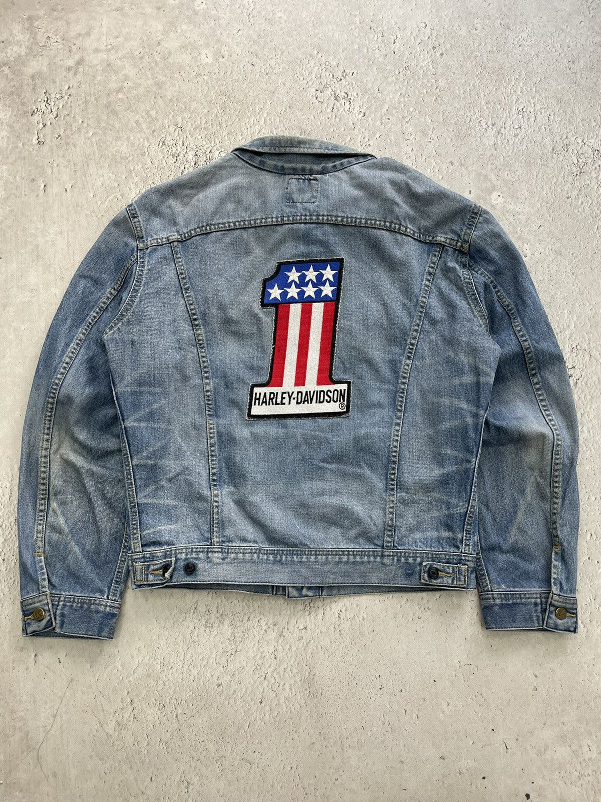Lee Rare lee storm rider denim 90s jacket harley davidson y2k Size US XL / EU 56 / 4 - 8 Thumbnail