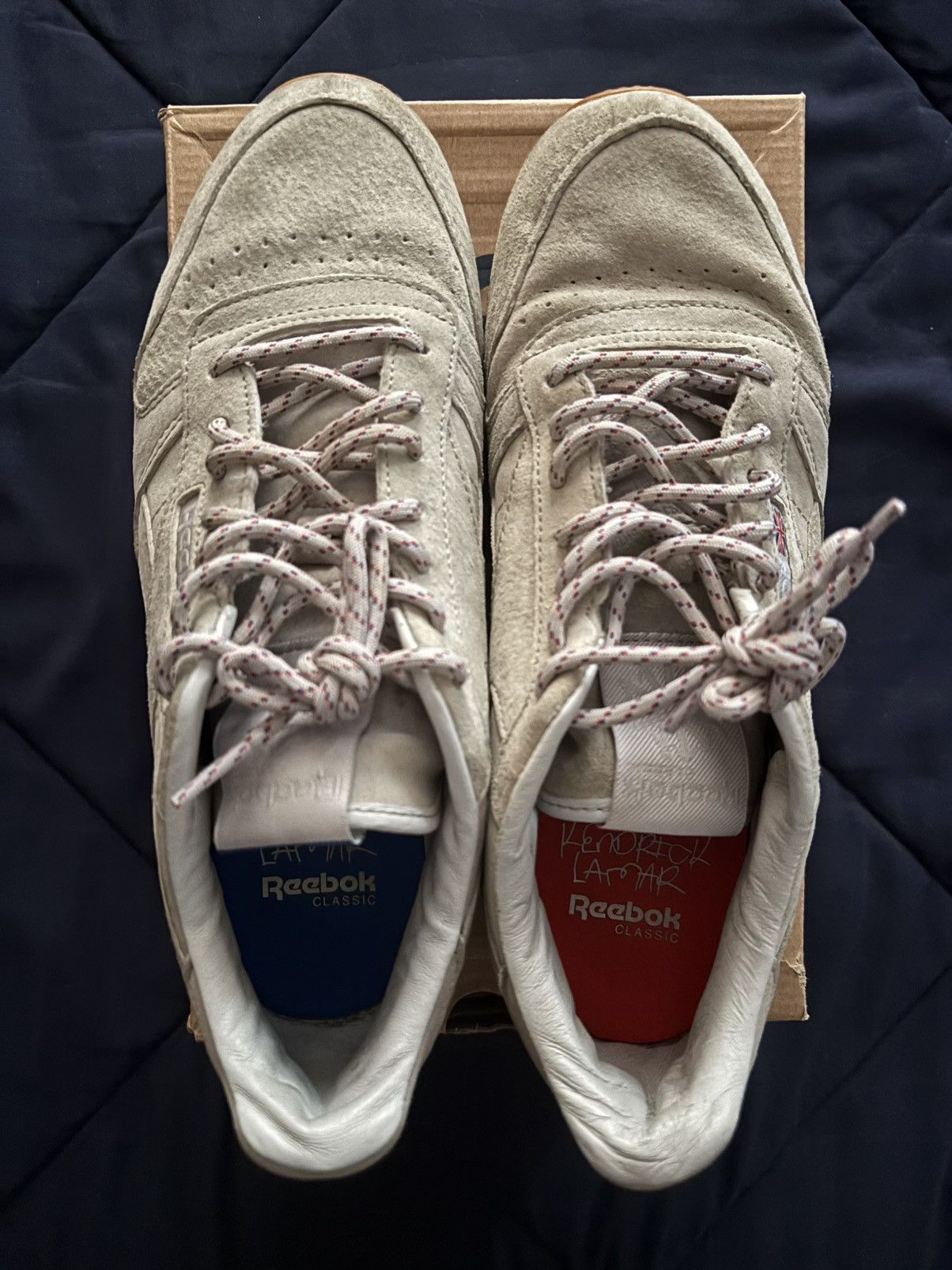 Reebok Reebok Classic Leather - Kendrick Lamar Red and Blue Size US 8.5 / EU 41-42 - 5 Thumbnail