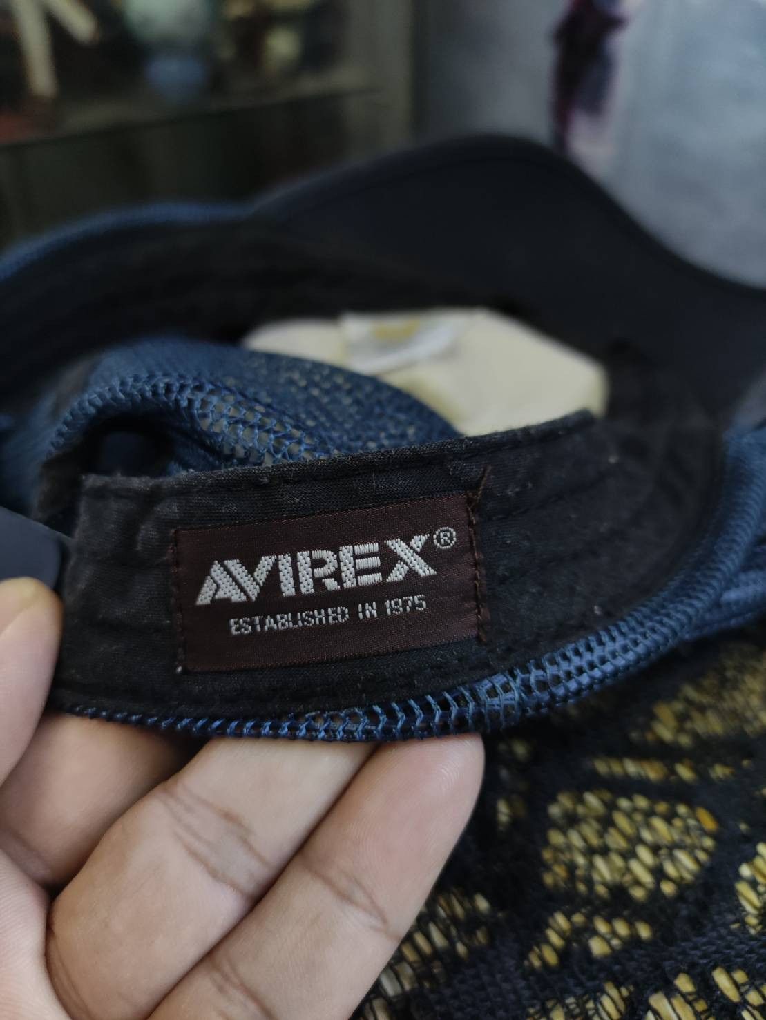Avirex Vtg 00's Avirex USA Japanese Trucker Snapback Size ONE SIZE - 7 Thumbnail