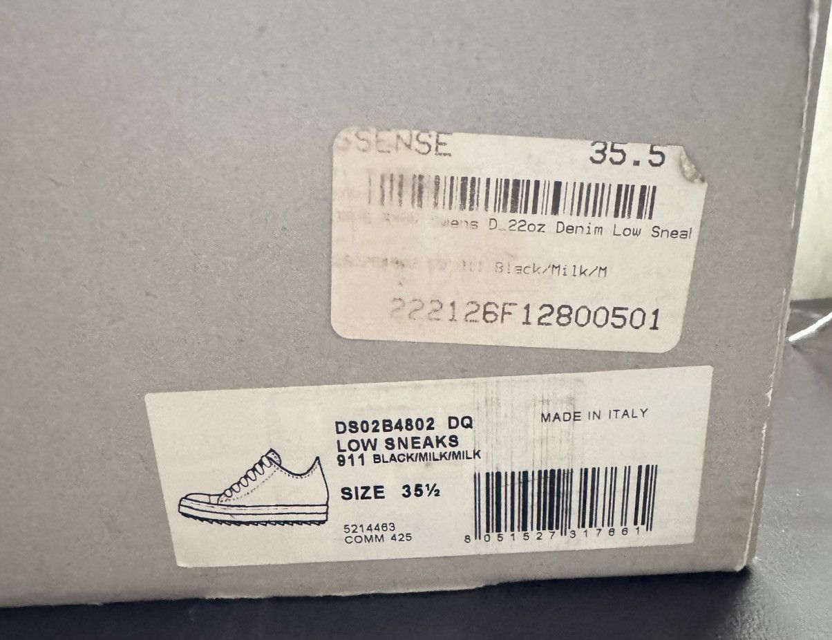Rick Owens Drkshdw Rick Owens Drkshdw Ramones Size US 5 / EU 37 - 8 Thumbnail