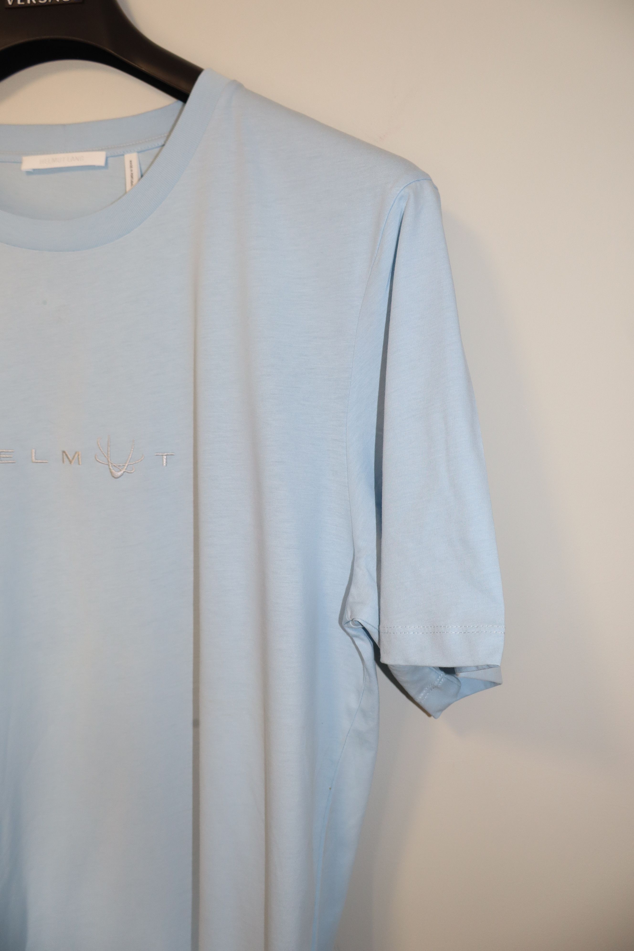 Helmut Lang Embroidered logo t-shirt Size US XL / EU 56 / 4 - 5 Thumbnail