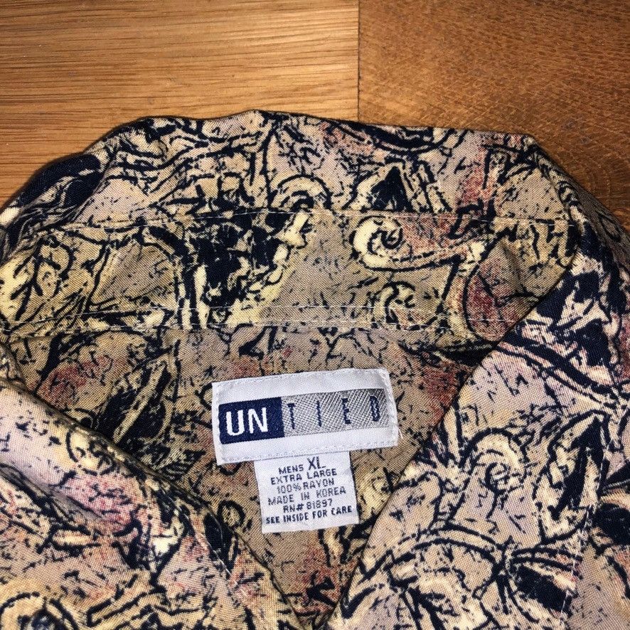 Vintage United mens fashionable holiday hawaii shirt size XL Size US XL / EU 56 / 4 - 2 Thumbnail