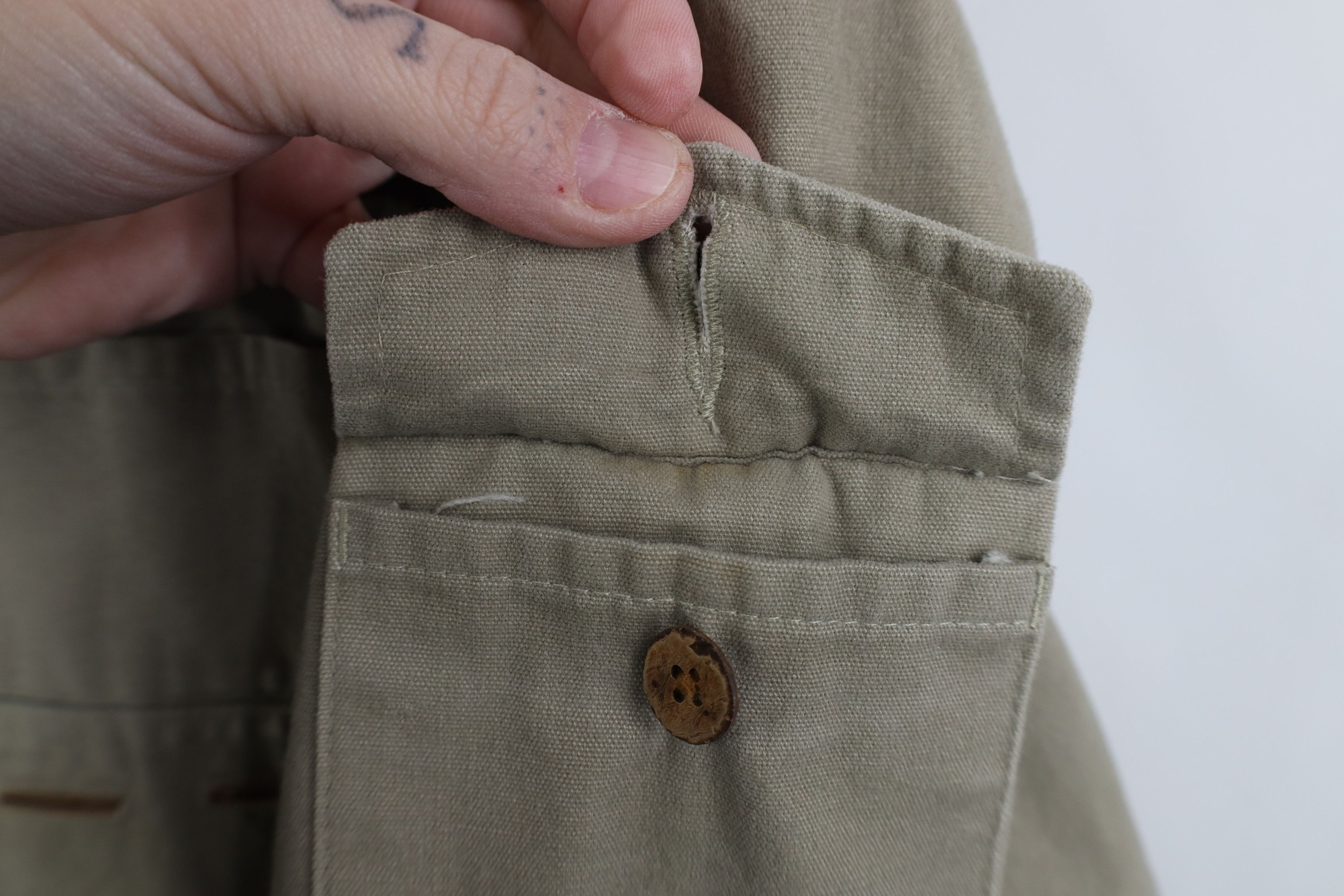 Vintage Vintage 90s Streetwear Cotton Safari Bush Hunting Jacket Size US M / EU 48-50 / 2 - 9 Thumbnail