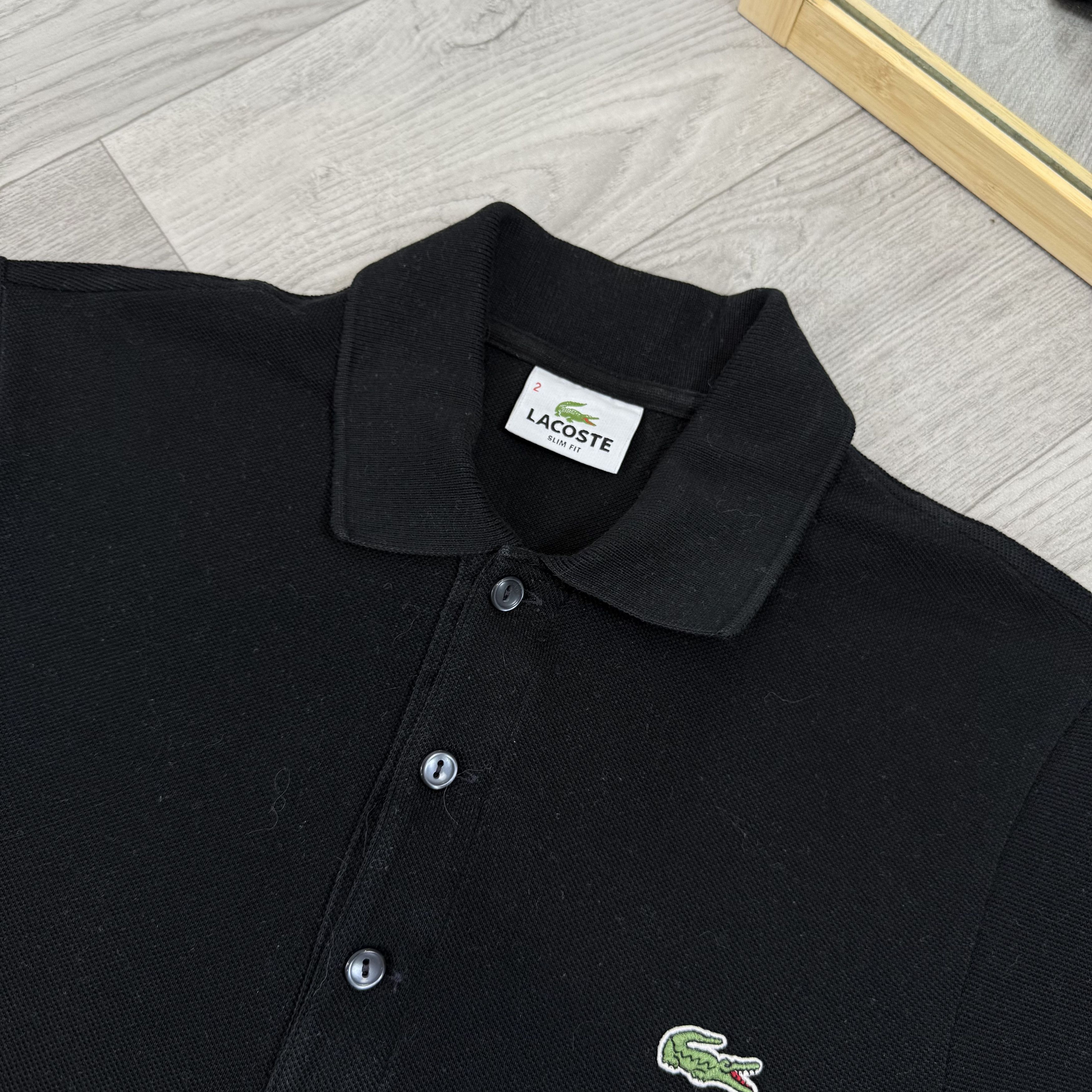 Lacoste Lacoste Black Polo Tee Shirt Size US S / EU 44-46 / 1 - 6 Thumbnail