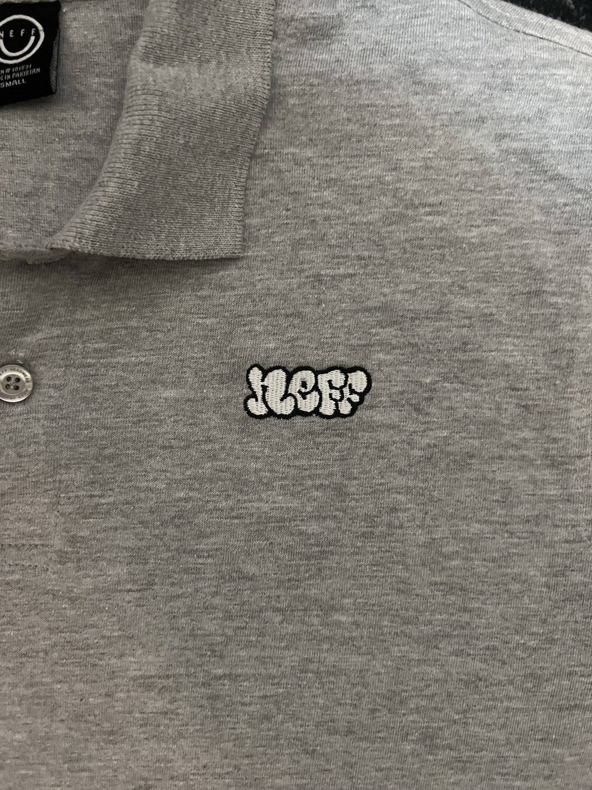 NEFF GREY NEFF POLO Size US S / EU 44-46 / 1 - 2 Thumbnail