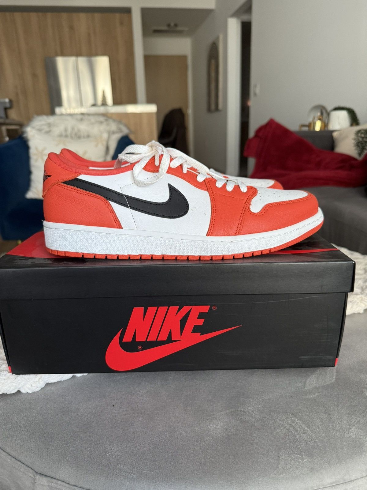 Jordan Brand Jordan 1 Low Starfish Size US 12 / EU 45 - 1 Thumbnail