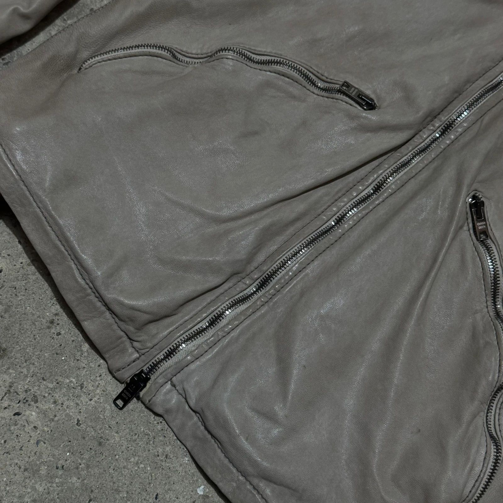 Giorgio Brato Giorgio Brato full zip up transformer leather jacket Size US M / EU 48-50 / 2 - 8 Thumbnail