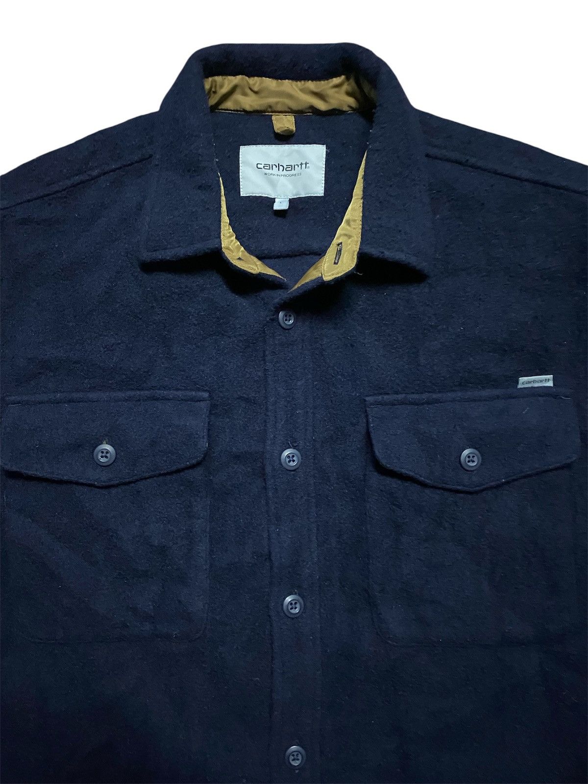 Carhartt Wip Carhartt WIP 2018 Wool Milner Shirt Jacket Size US L / EU 52-54 / 3 - 2 Thumbnail
