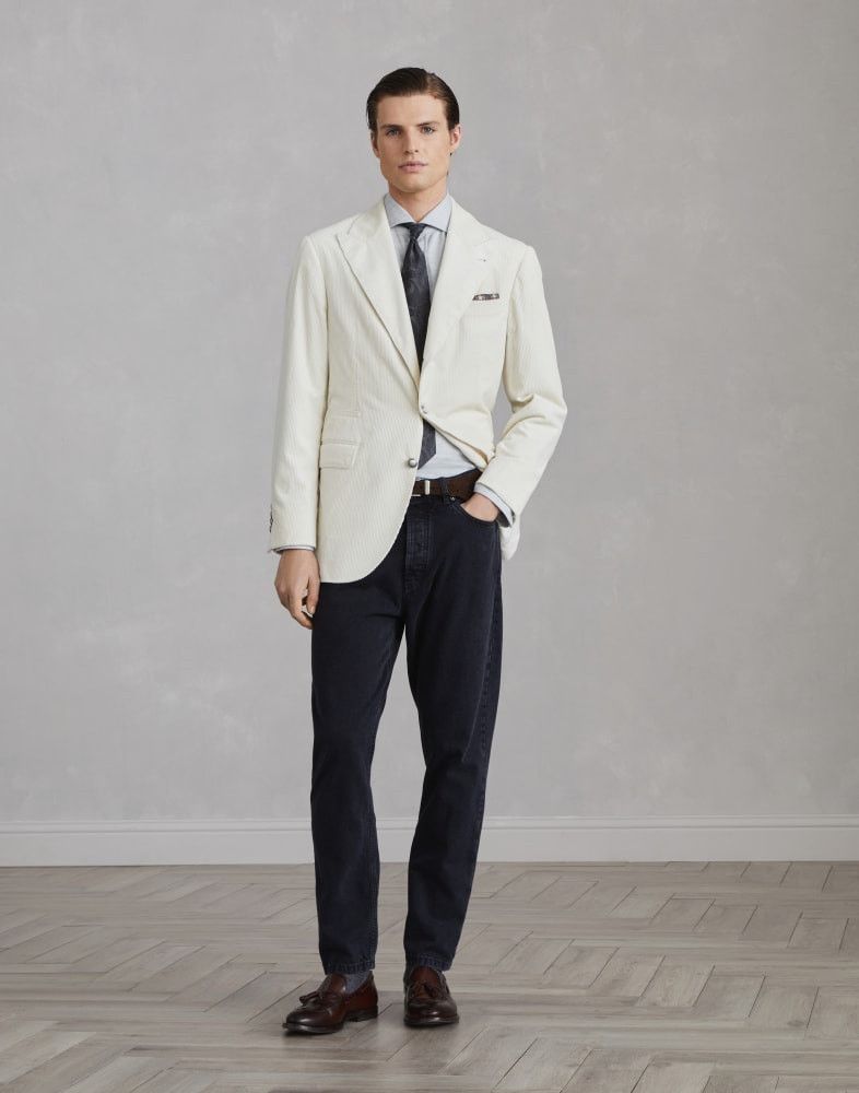 Brunello Cucinelli o1w1db10825 Shirt in Grey Size US XL / EU 56 / 4 - 5 Thumbnail