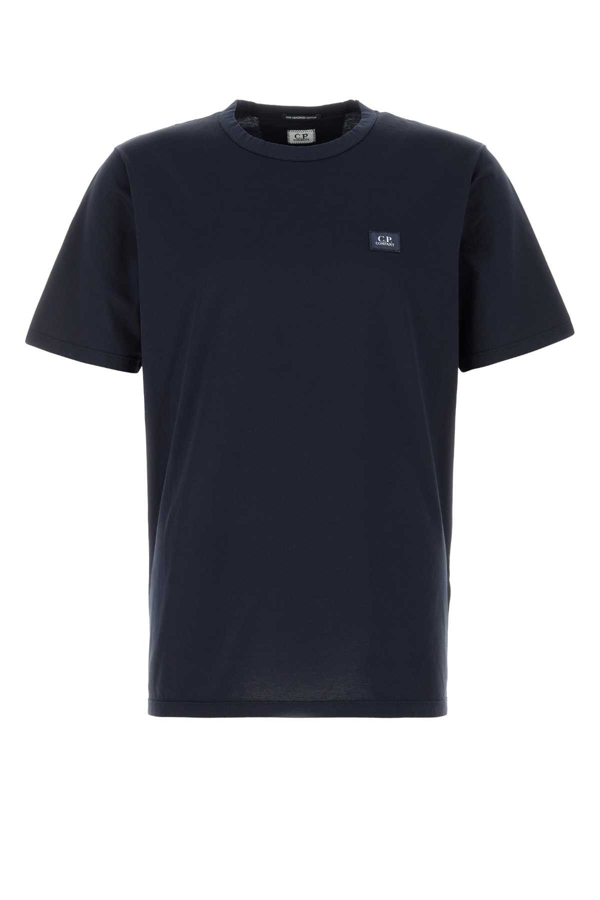 C.P. Company Midnight Blue Cotton T-Shirt Size US S / EU 44-46 / 1 - 1 Thumbnail