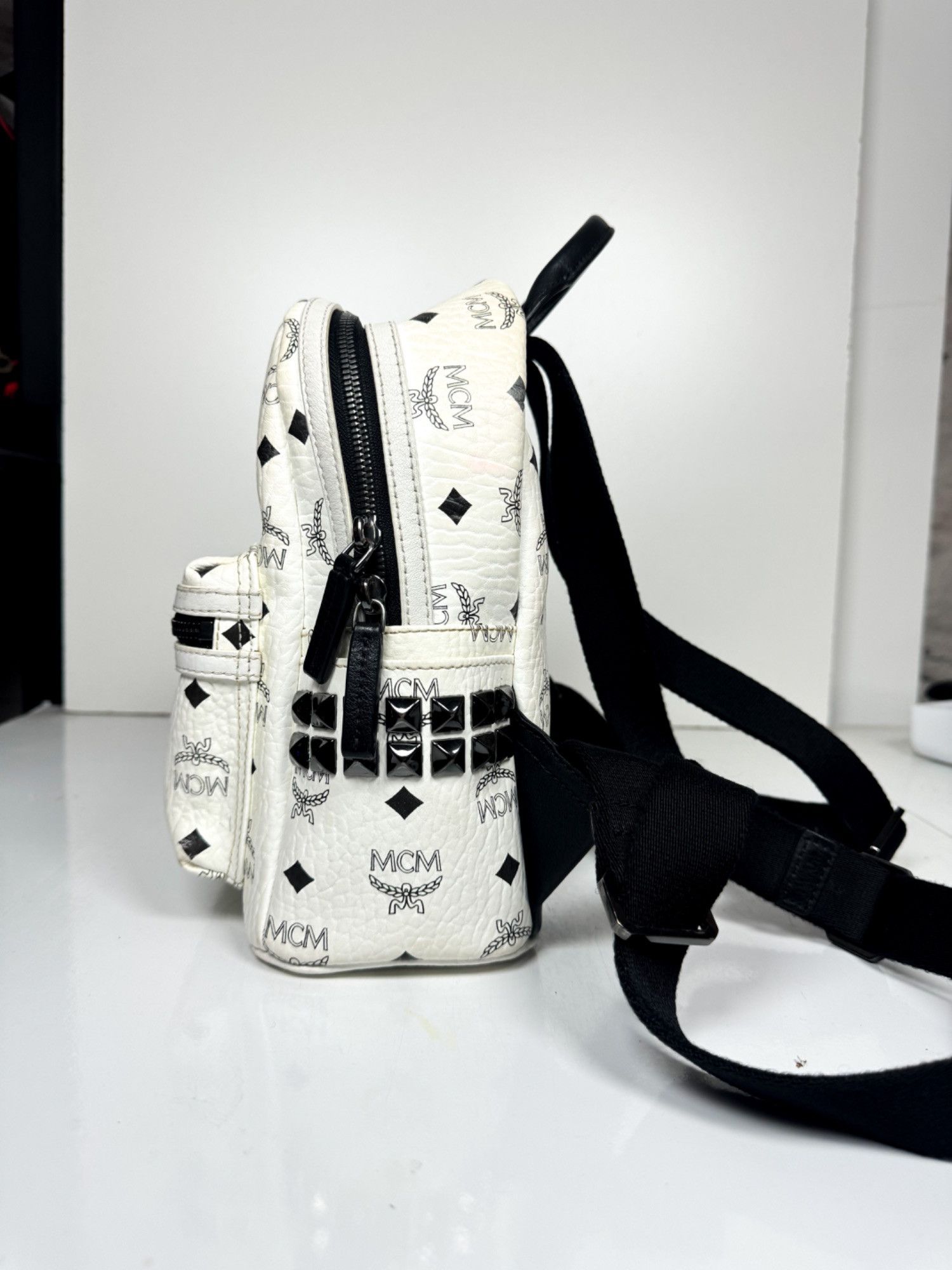 MCM MCM Monogram Visetos Back Pack Size ONE SIZE - 4 Thumbnail