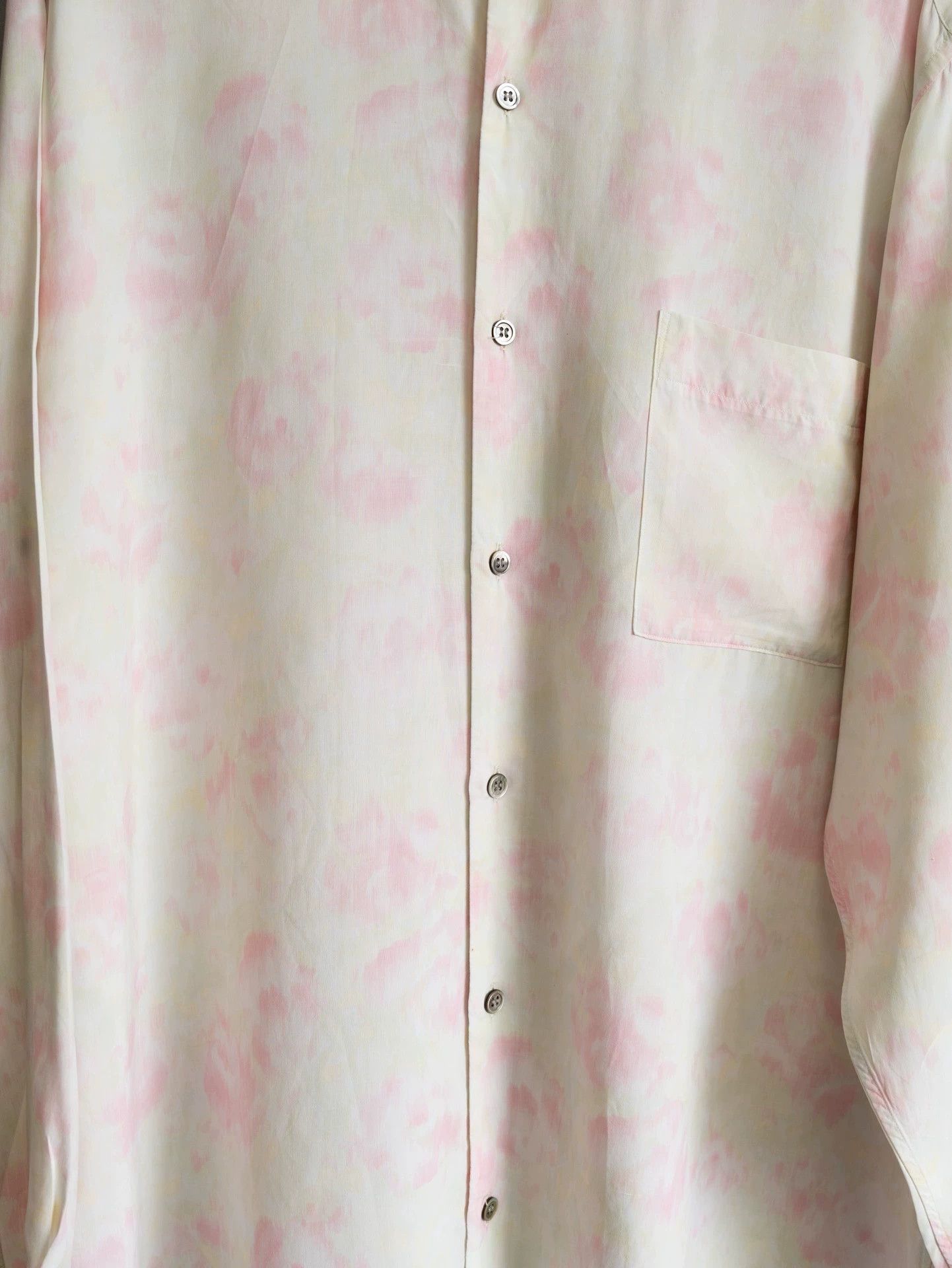 Yohji Yamamoto Yohji Yamamoto 91AW Sumi-e Floral Shirt M Size US M / EU 48-50 / 2 - 4 Thumbnail