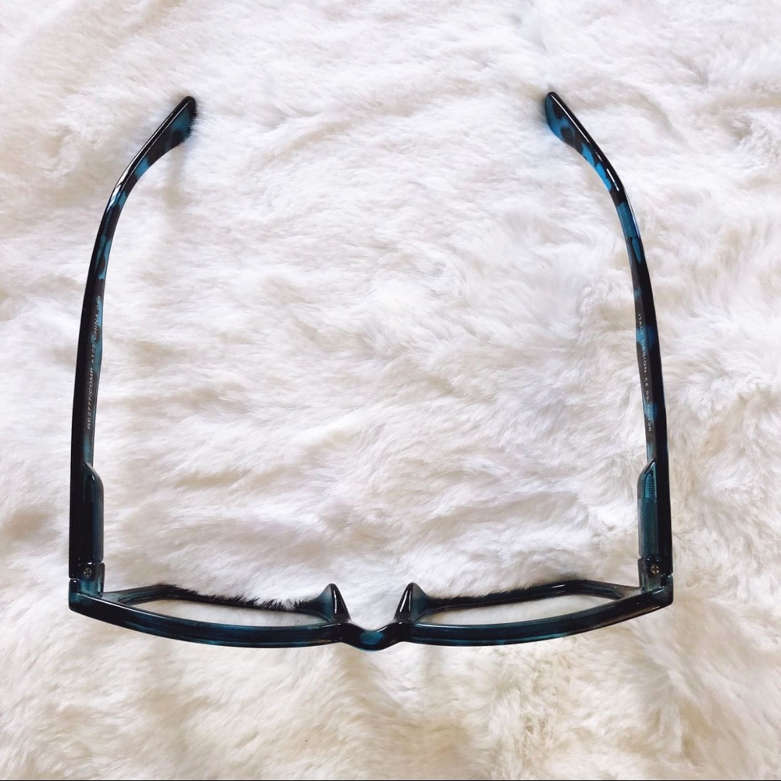 Other Alek Blue Pattern Reader Blue Light Glasses Size ONE SIZE - 9 Thumbnail