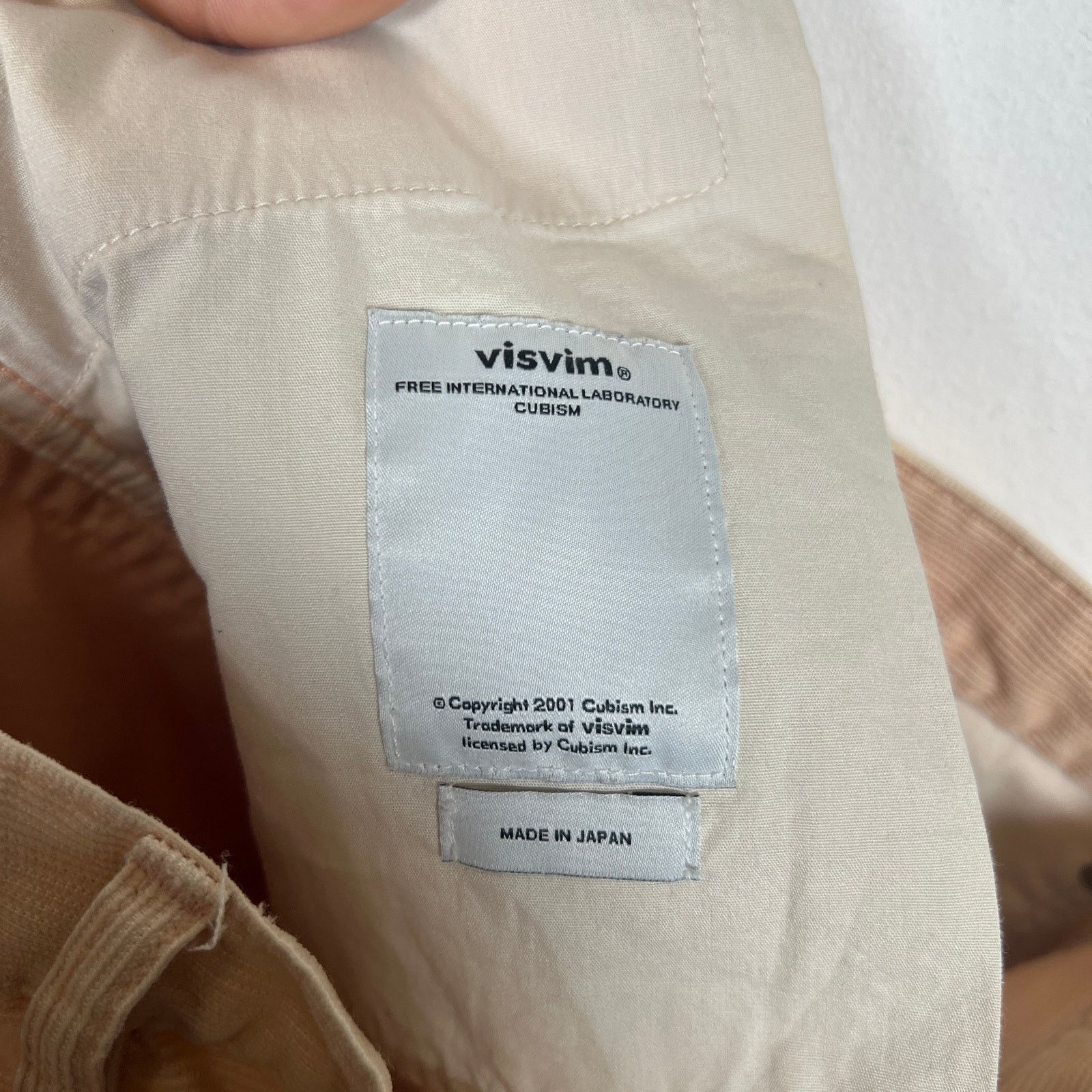 Visvim Visvim Peach Corduroy Pants Size 31 Size US 31 - 3 Thumbnail