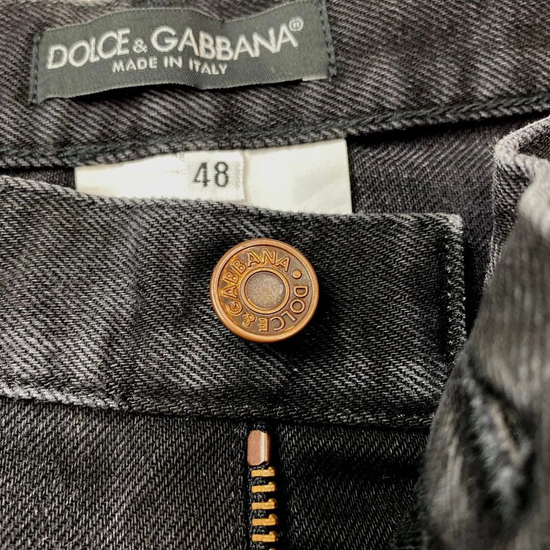 Dolce & Gabbana Dolce & Gabbana Black Jeans Size US 32 / EU 48 - 6 Thumbnail