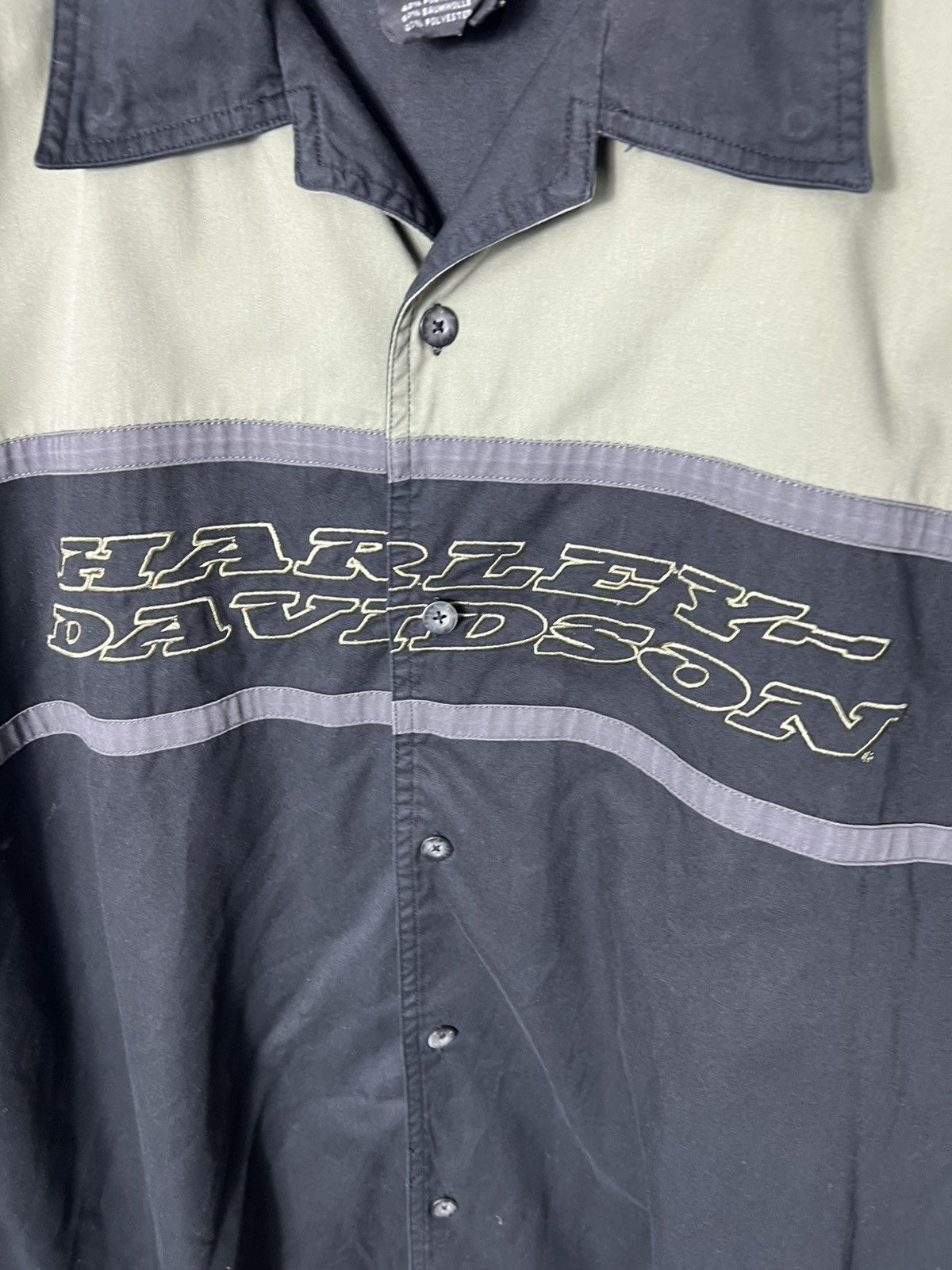 Harley Davidson Vintage streetwear racing Harley Davidson T-shirt Size 3XL Size US XXL / EU 58 / 5 - 2 Thumbnail