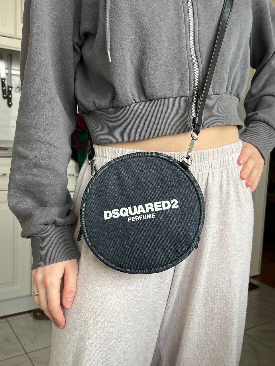 Dsquared2 Dsquared2 Shoulders blue navy denim perfume Bag big logo y2k Size ONE SIZE - 2 Thumbnail