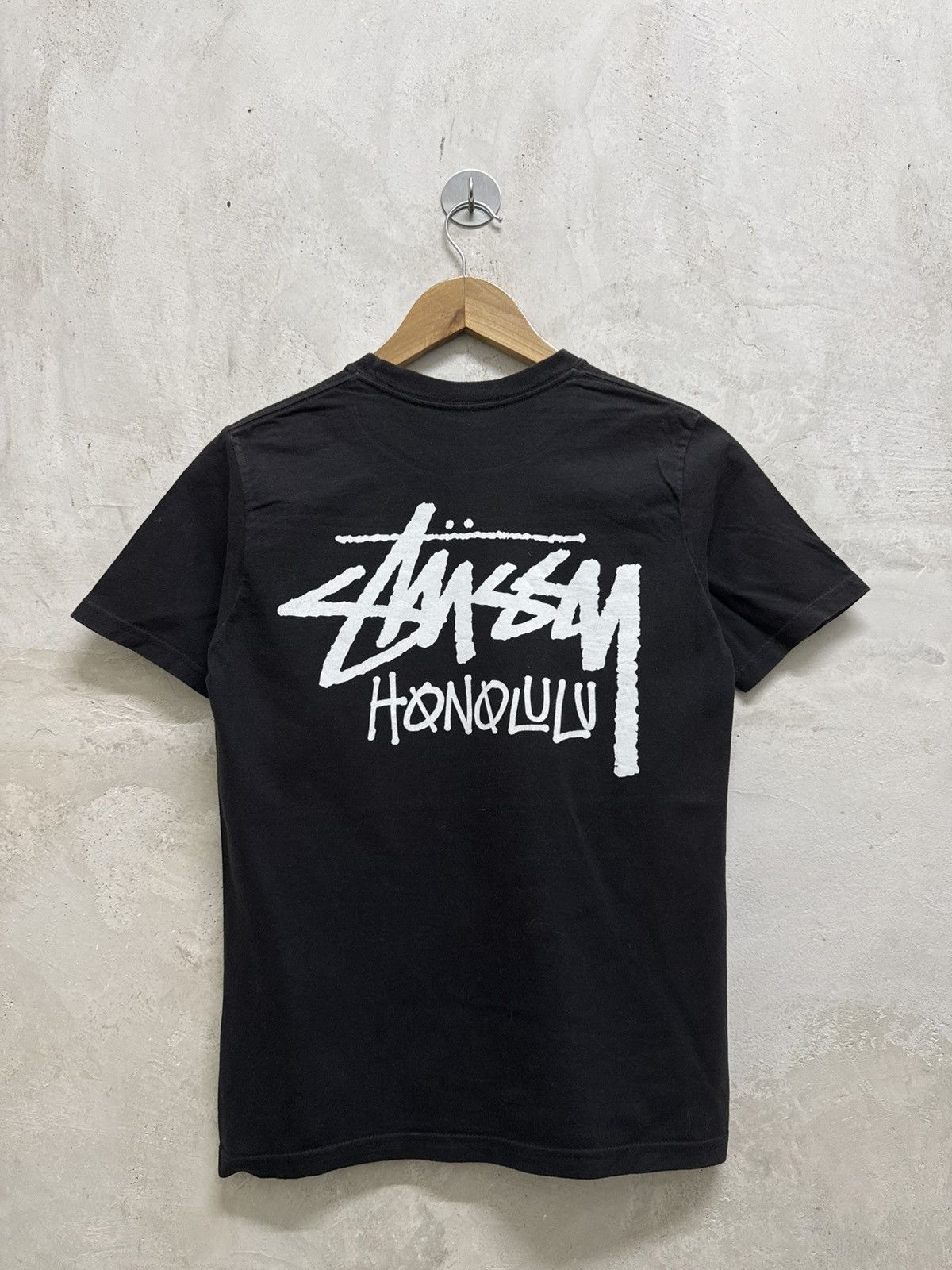 Stussy Honolulu Big Spell Out T Shirt