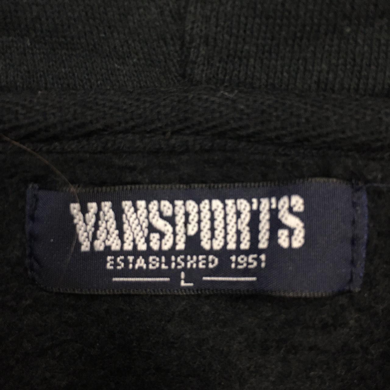 Vintage Vtg VANSPORTS Established 1951 Hoodie Sweatshirt Spell Size US L / EU 52-54 / 3 - 3 Thumbnail