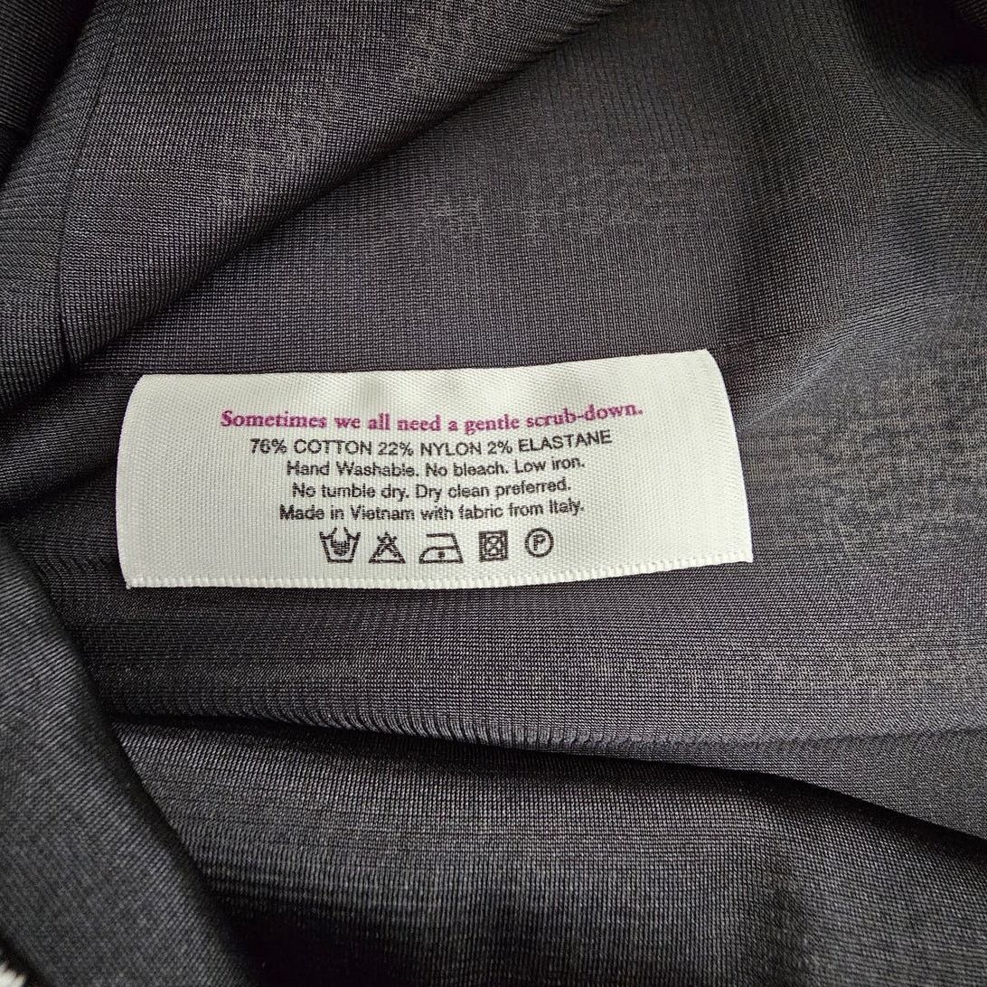 & Other Stories MM. LAFLEUR Black/Cream Pencil Crackle Noho Skirt 12 Size 34" / US 12 / IT 48 - 9 Thumbnail