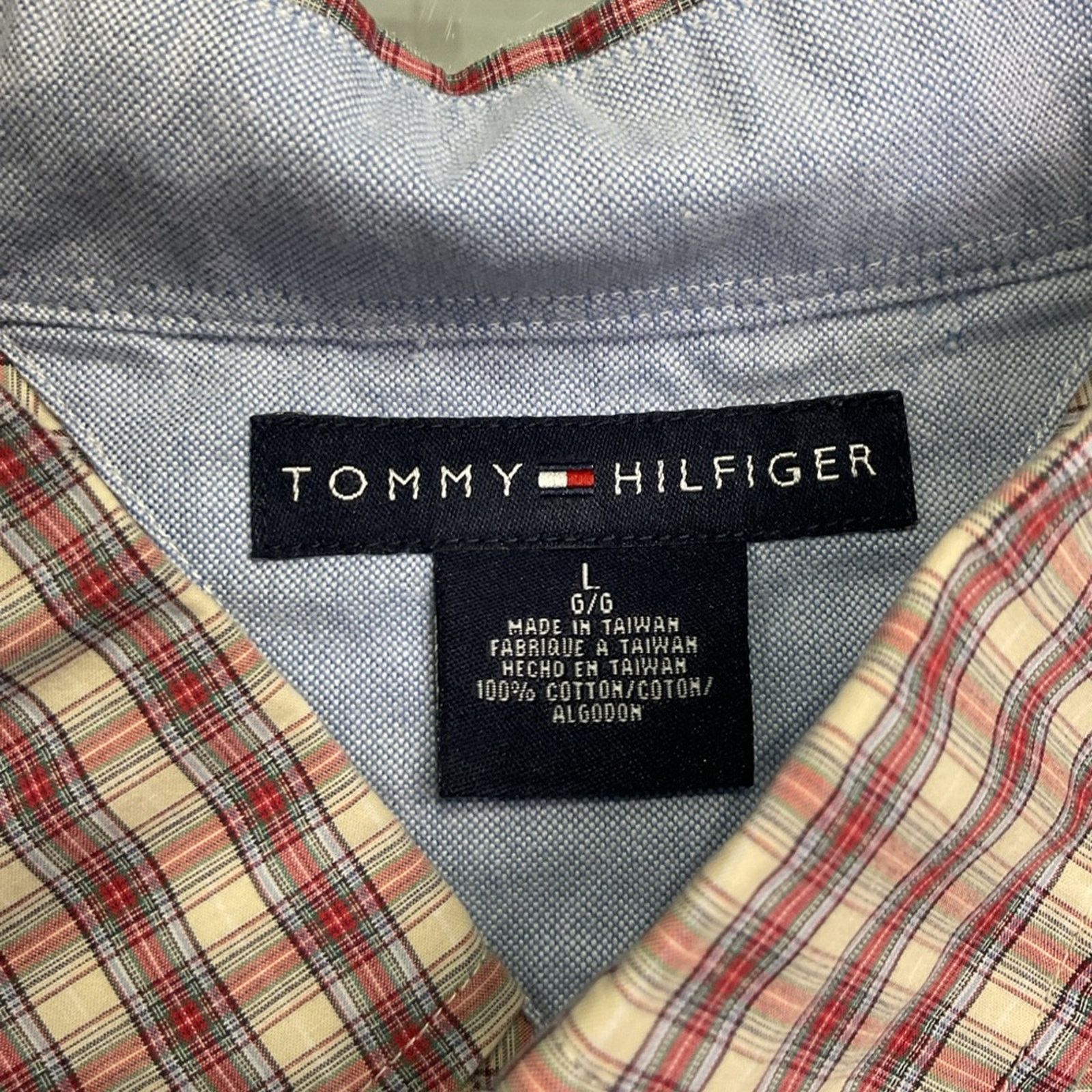 Tommy Hilfiger Tommy Hilfiger w/ Crest Plaid Button-Up Shirt Size US L / EU 52-54 / 3 - 3 Thumbnail