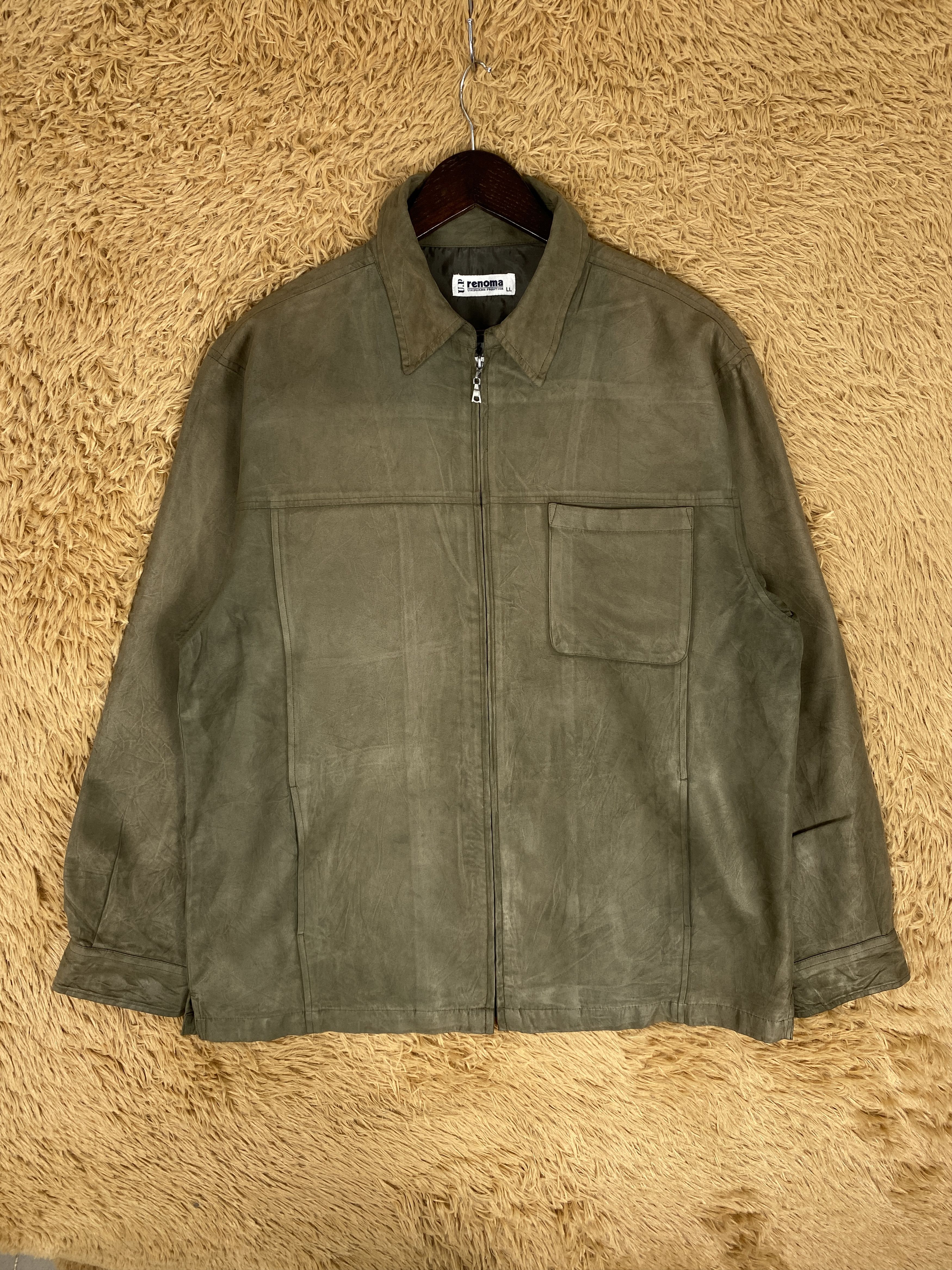image of Renoma Utility Jacket in Brown, Men's (Size Medium)