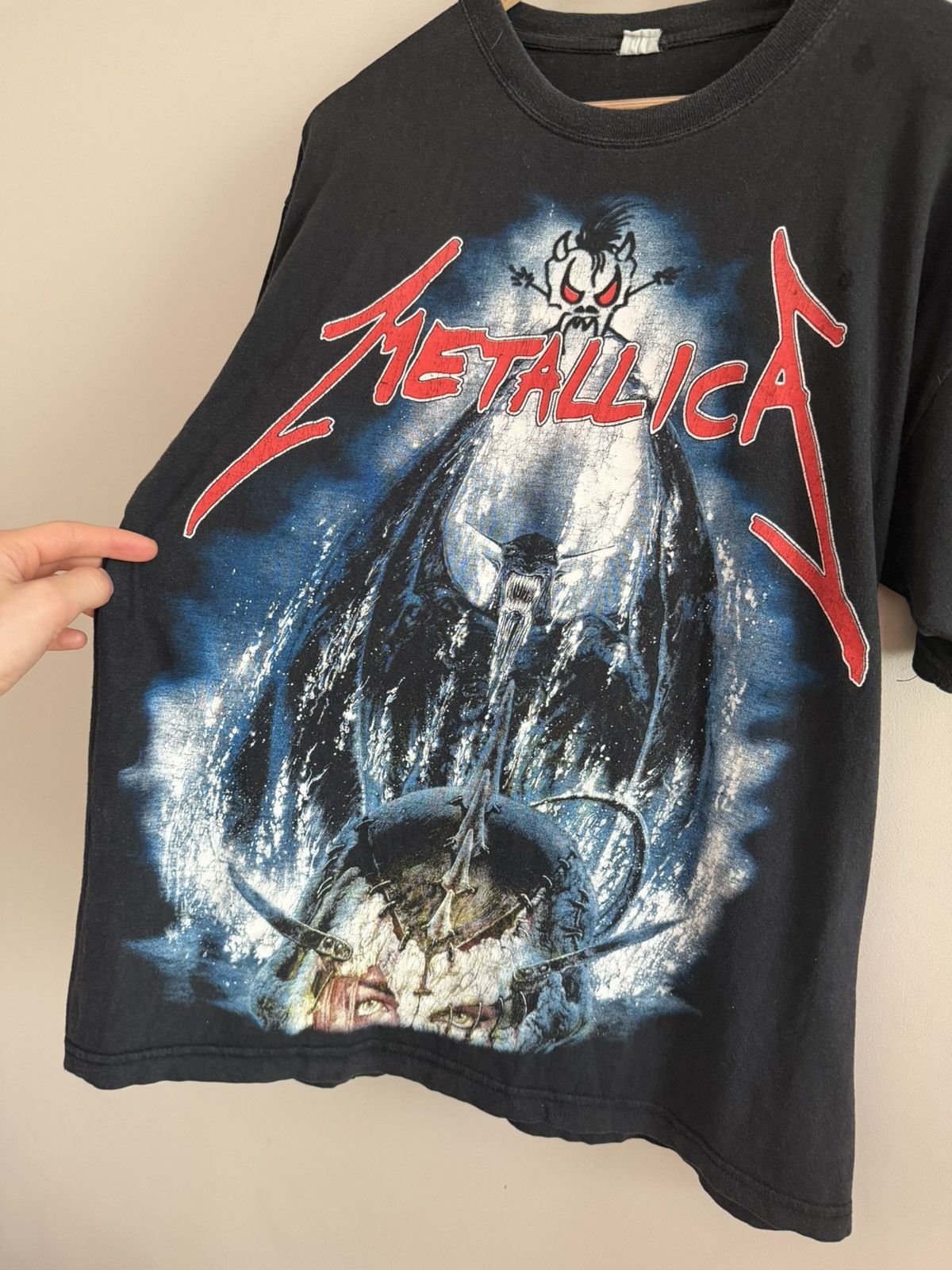 Metallica Metallica Vintage Band T-Shirt Size US M / EU 48-50 / 2 - 3 Thumbnail