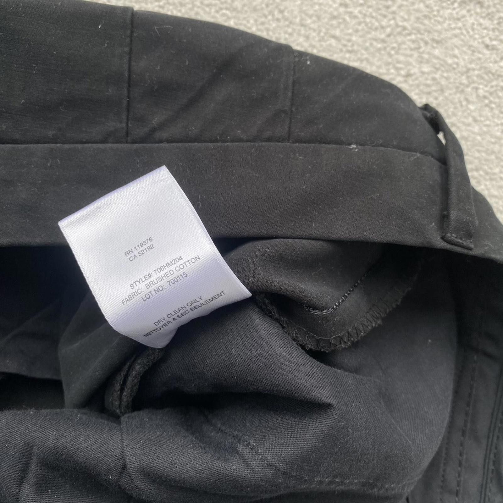 Helmut Lang Helmut Lang Black Chino Trousers Size US 31 - 7 Thumbnail