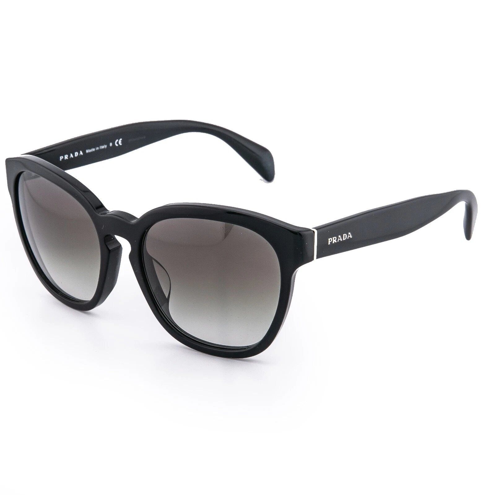 Prada PRADA 17RS PHANTOS PR17RS Black Classic Sunglasses 17R Size ONE SIZE - 5 Thumbnail