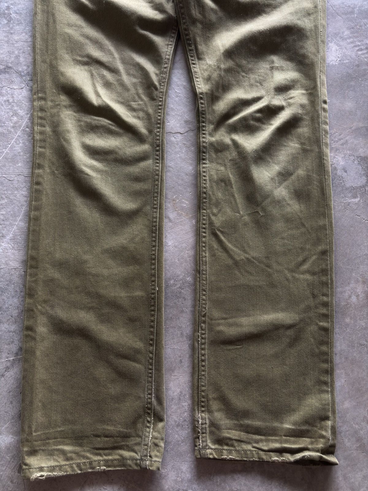 Hysteric Glamour double waist rageblue japanese punk grunge army green color Size US 33 - 10 Thumbnail