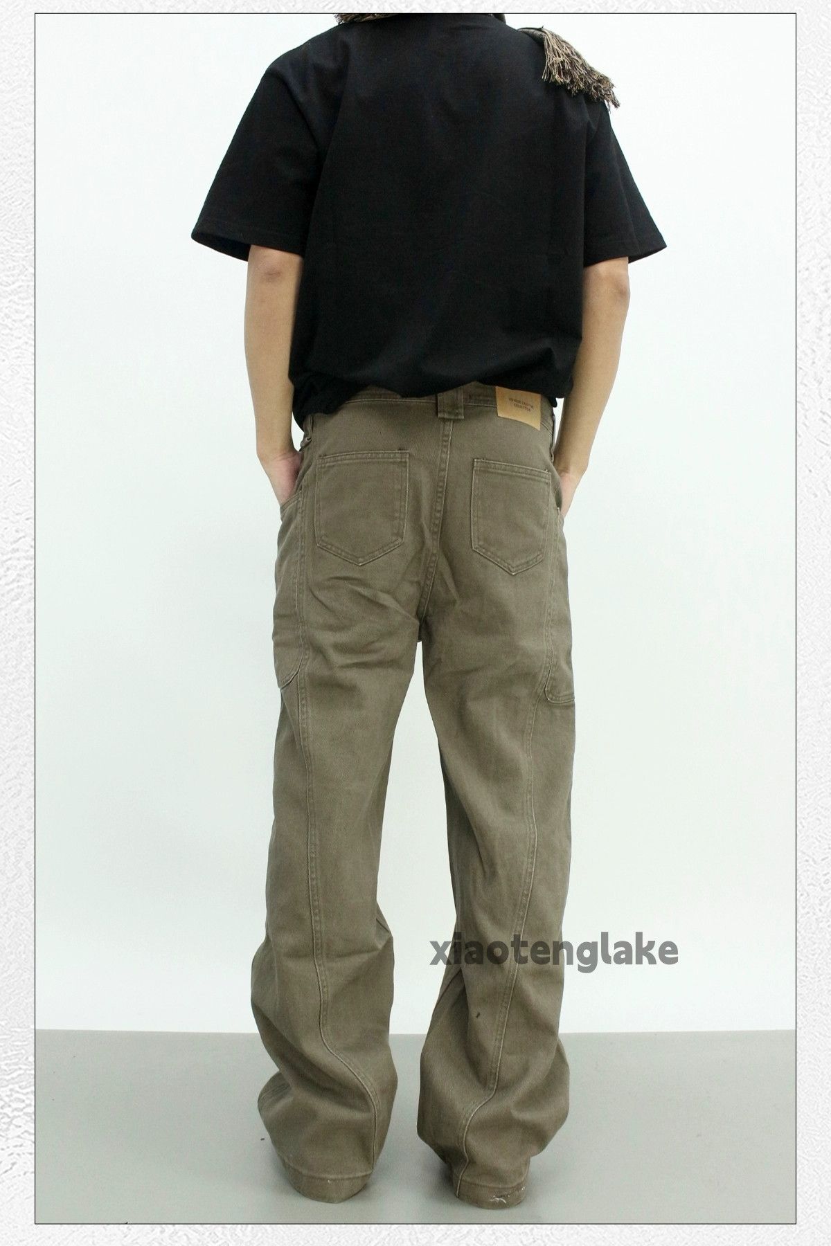Designer × Japanese Brand × Vintage washed faded loose baggy utility workwear cargo pants Size US 30 / EU 46 - 2 Thumbnail