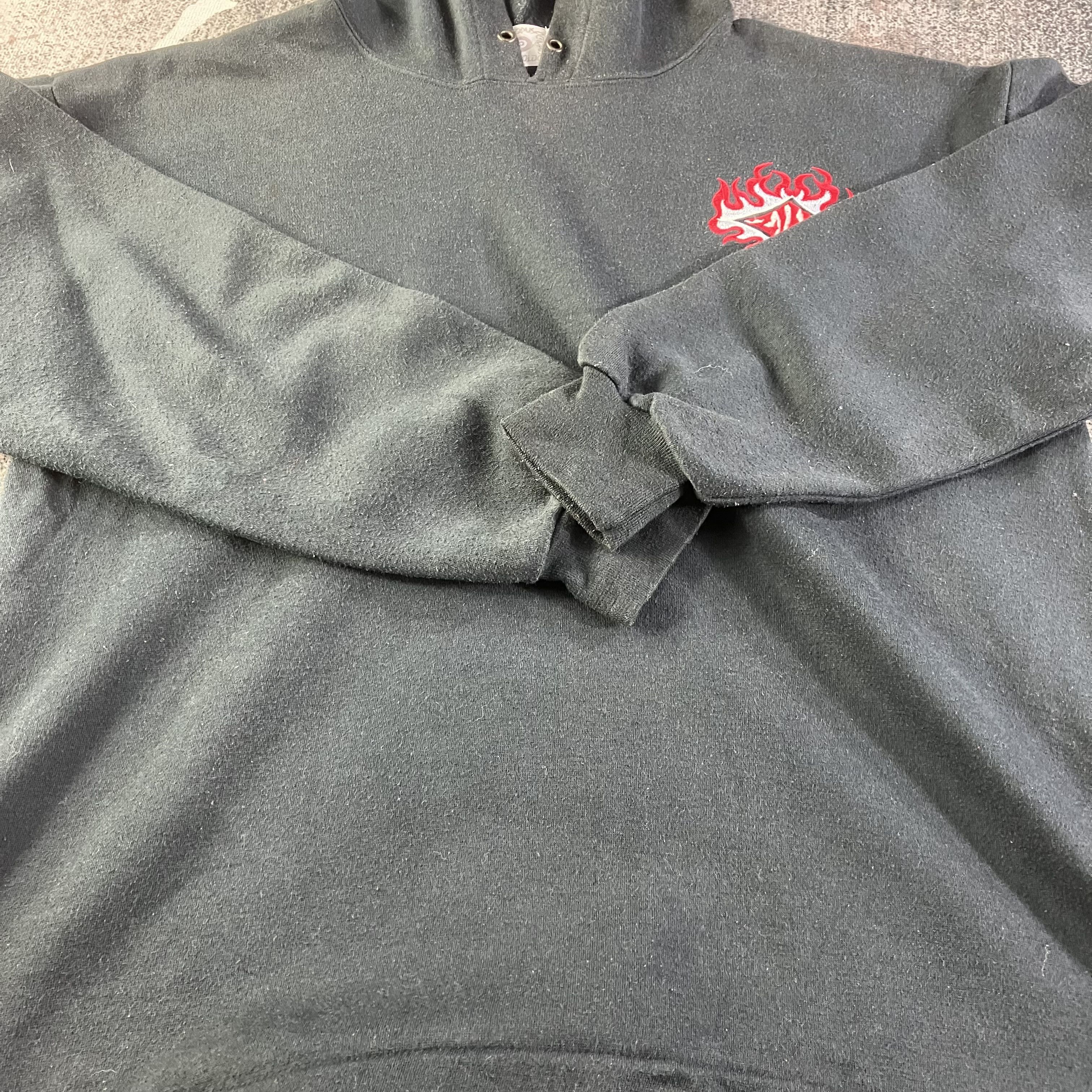 Japanese Brand Vintage Japanese Brand Octopus Faded Hoodies F358 Size US L / EU 52-54 / 3 - 4 Thumbnail