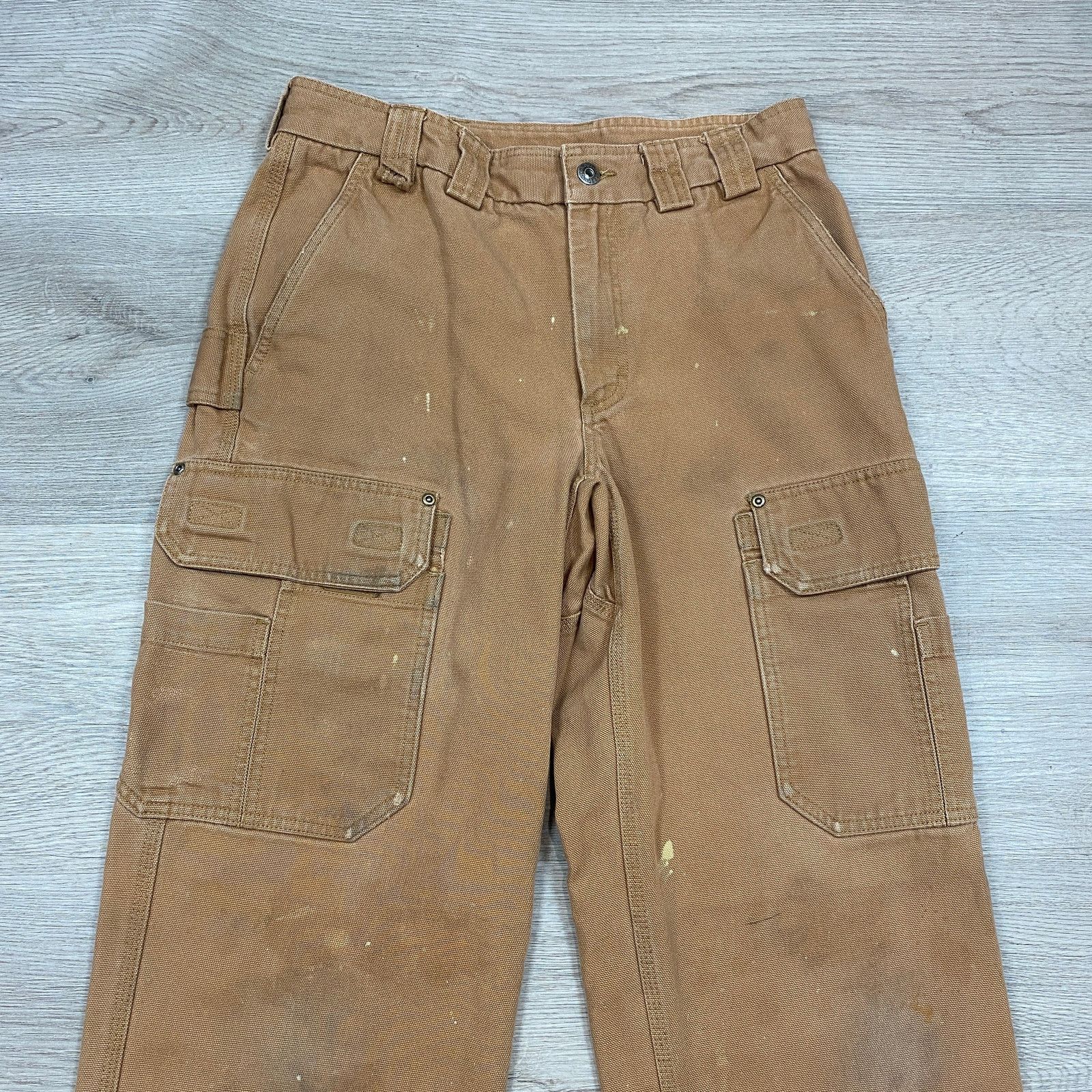 Duluth Trading Company Duluth Trading Co Fire Hose Relaxed Cargo Work Pants 32x29 Size US 32 / EU 48 - 2 Thumbnail