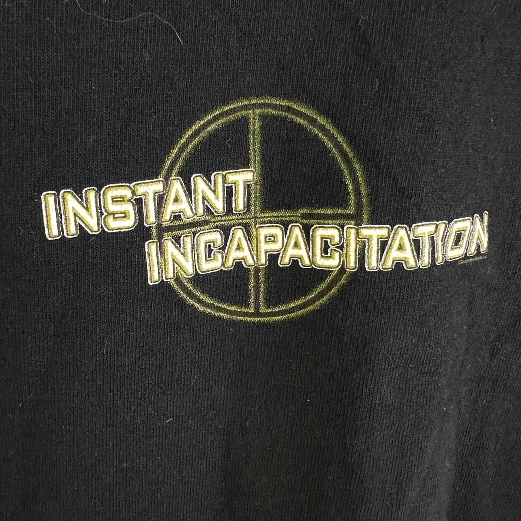 Vintage Instant Incapacitation Sniper T-Shirt TAG Mens 2XL Black Graphic Print 90s Military USA Size US XXL / EU 58 / 5 - 3 Thumbnail