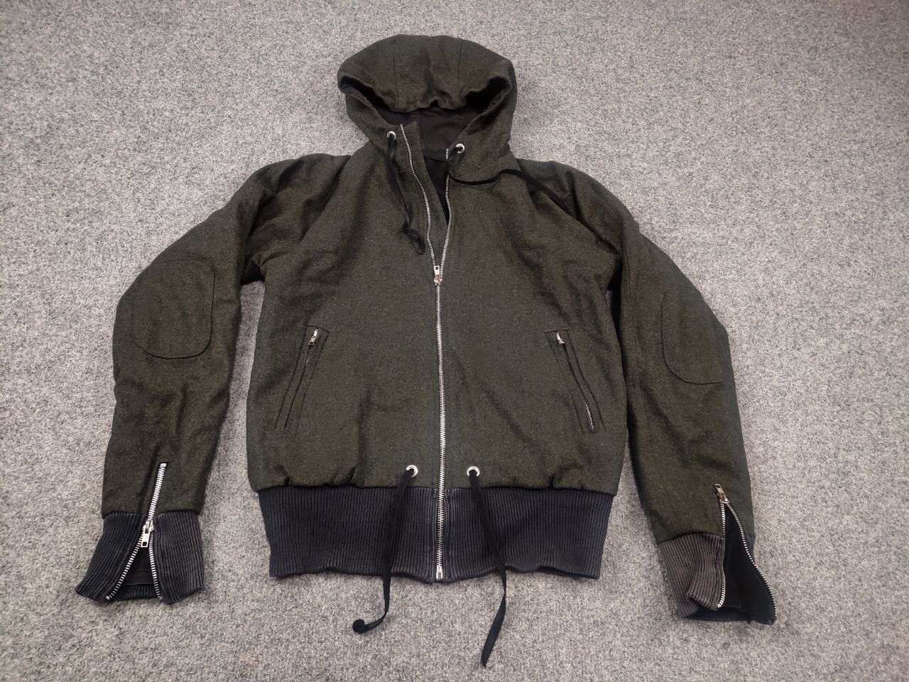 Japanese Brand Misericordia Japan Yohji Hysteric Style Bomdage Zip Jacket Size US L / EU 52-54 / 3 - 3 Thumbnail