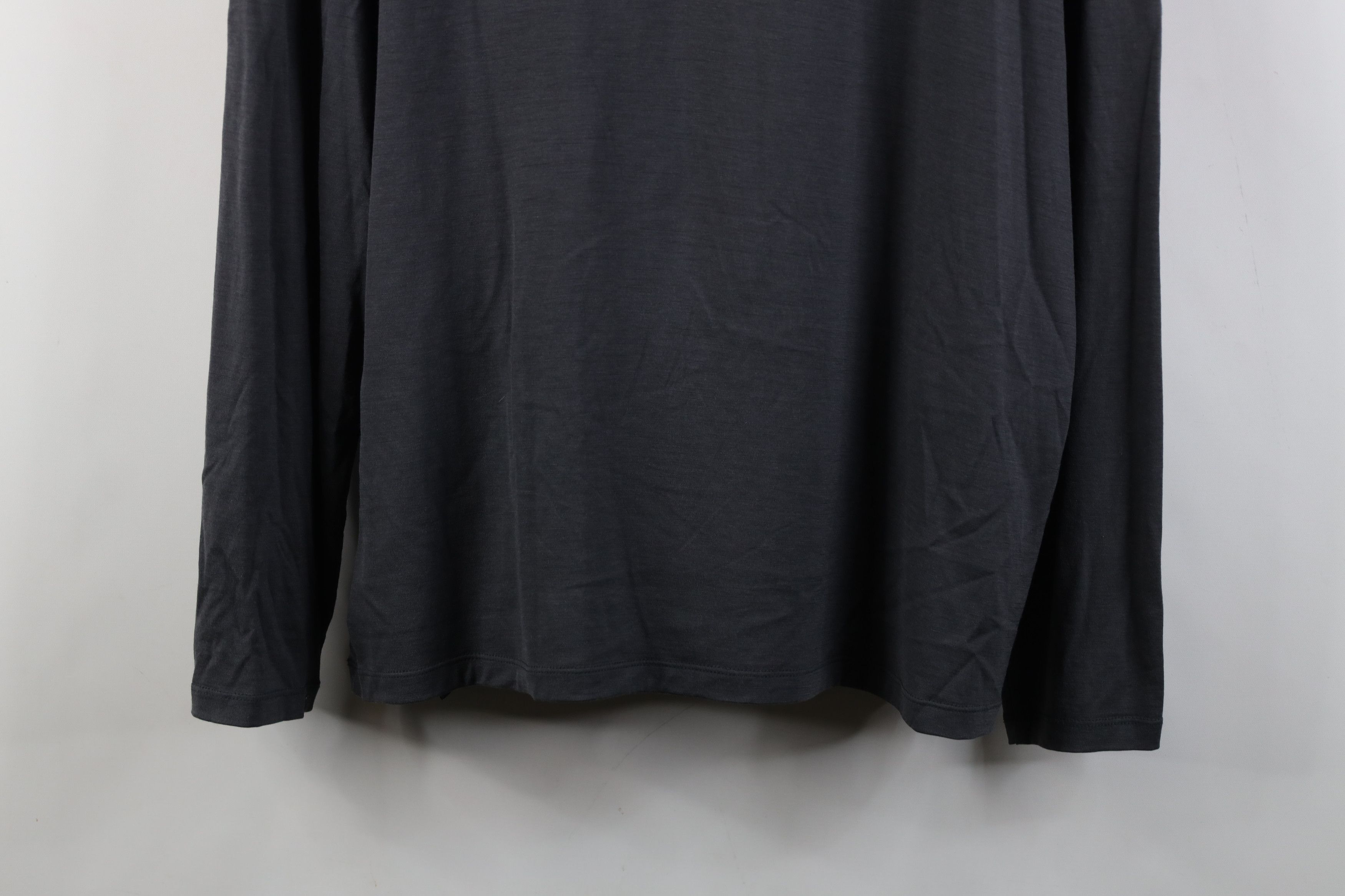 Vintage Klim Racing Teton Merino Wool Knit Long Sleeve T-Shirt Gray Size US L / EU 52-54 / 3 - 15 Thumbnail